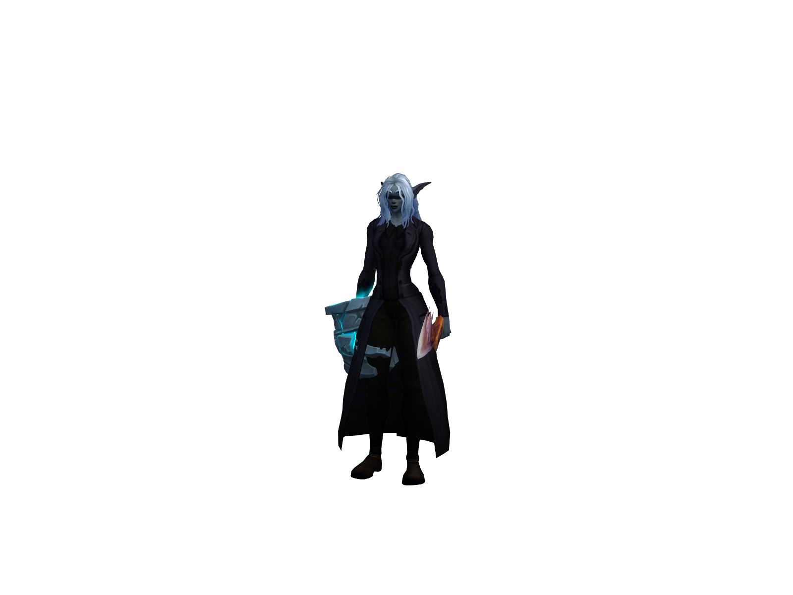 Ilah 3D character render