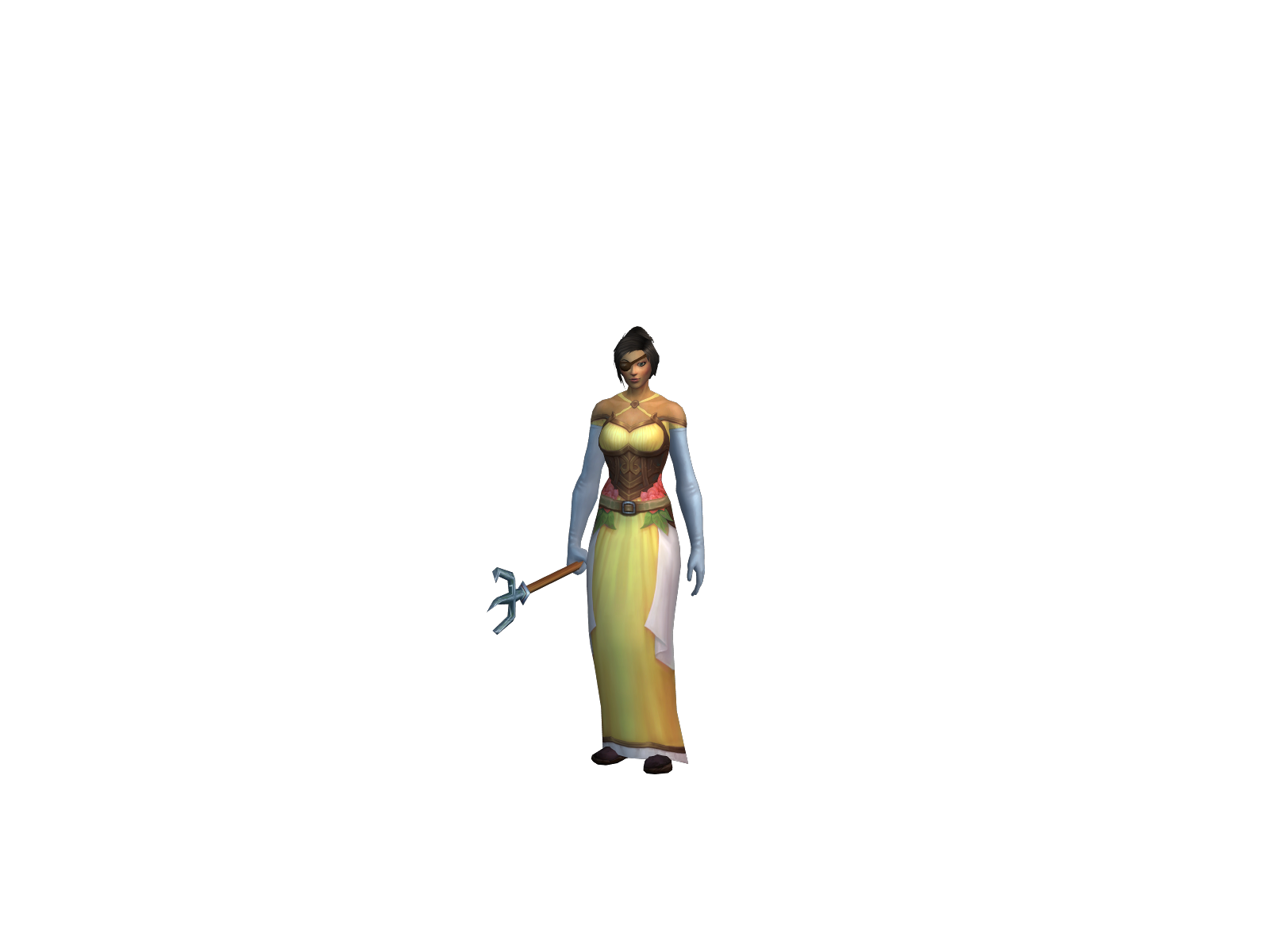 Pyromw 3D character render