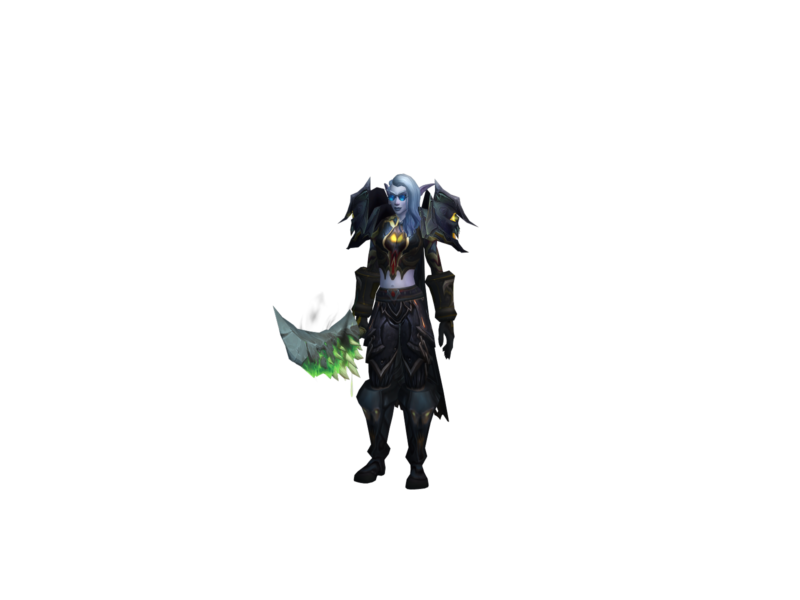 Neshaya 3D character render