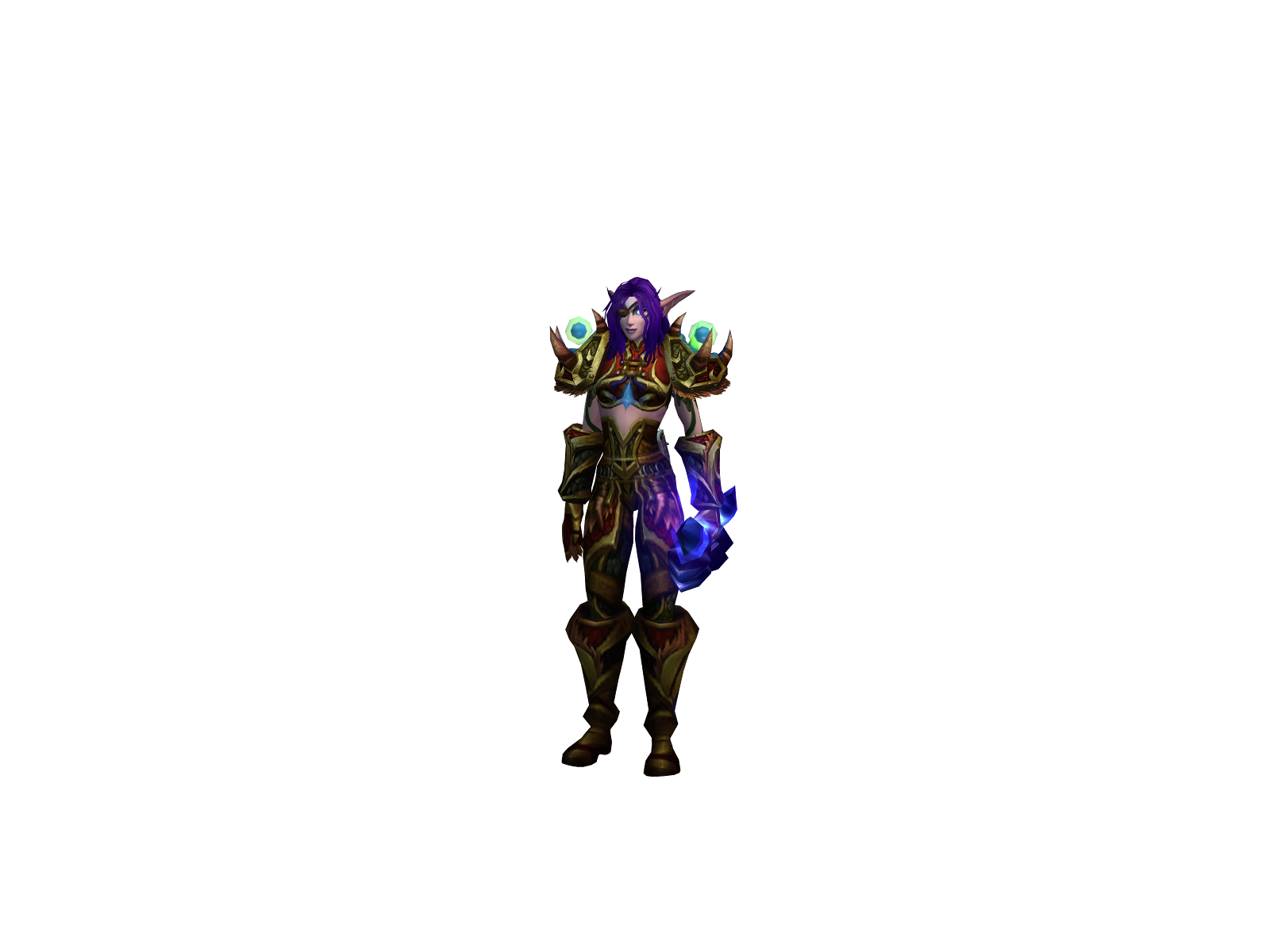 Senith 3D character render