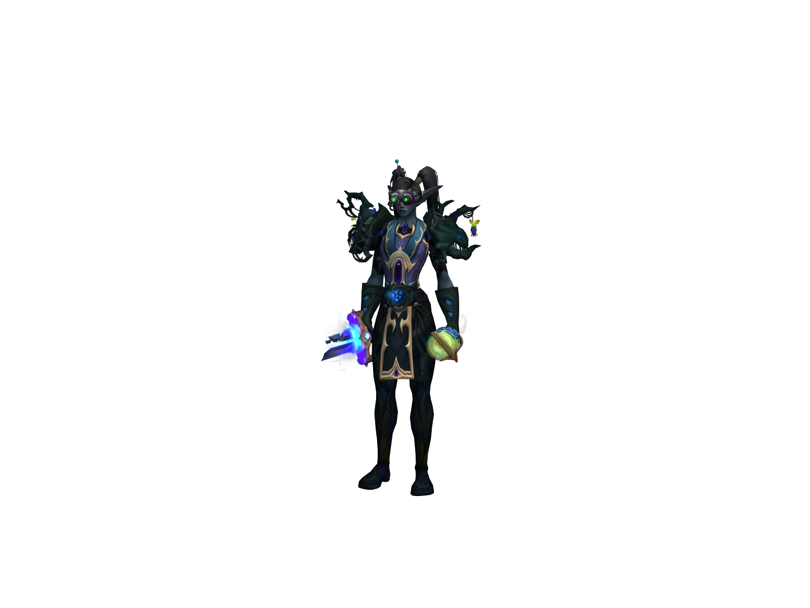 Viruh 3D character render