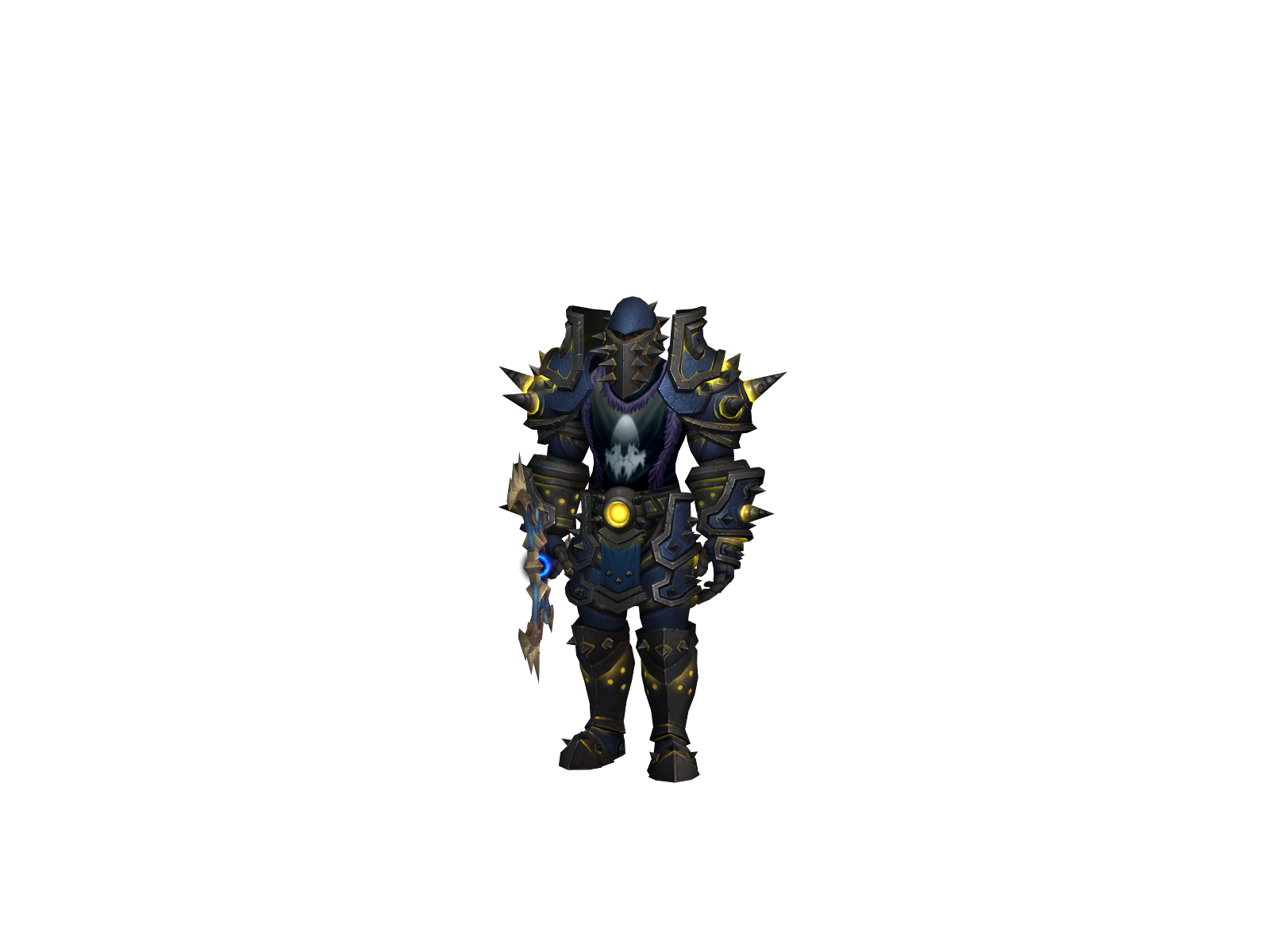 Thølas 3D character render