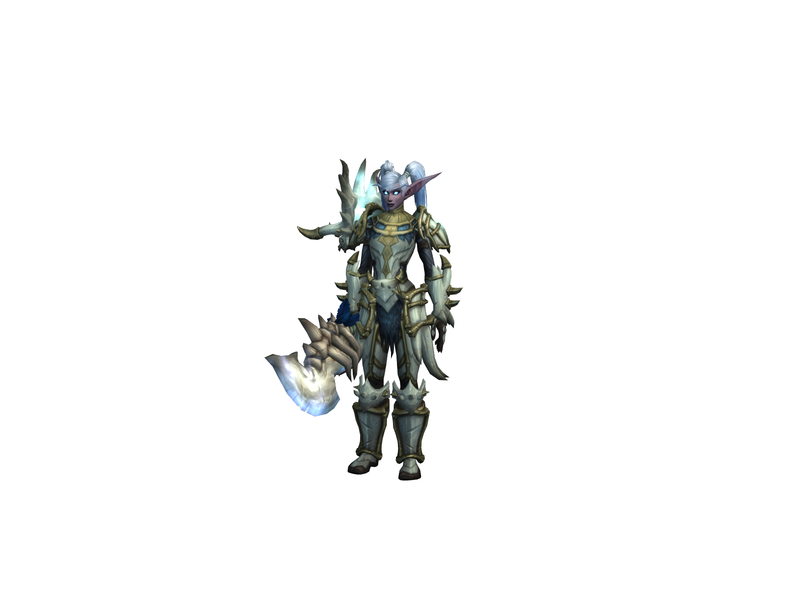 Queavis 3D character render
