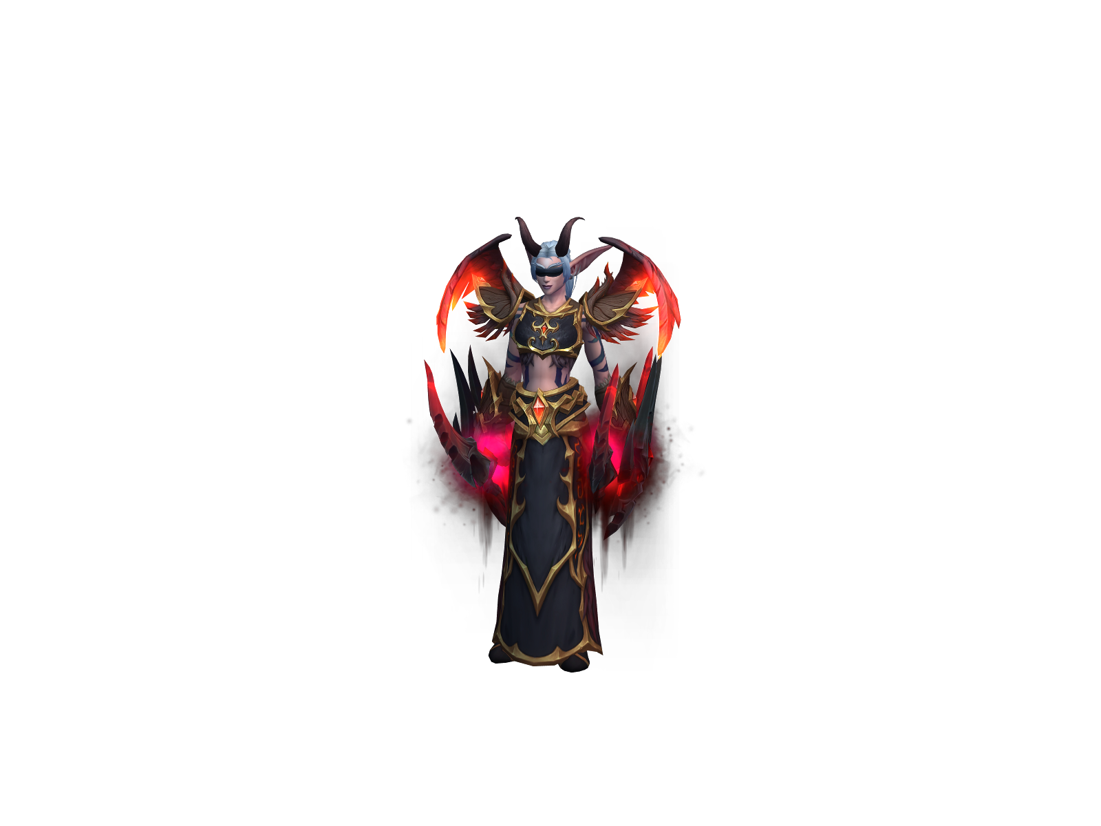 Yuisblind 3D character render