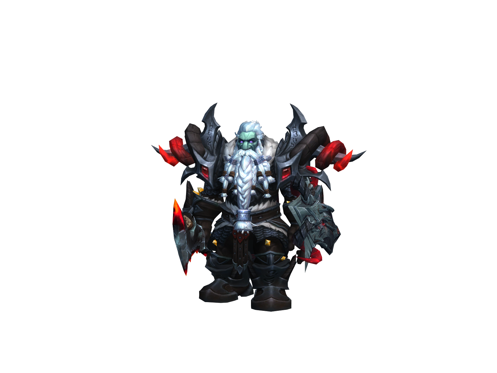 Skàrn 3D character render