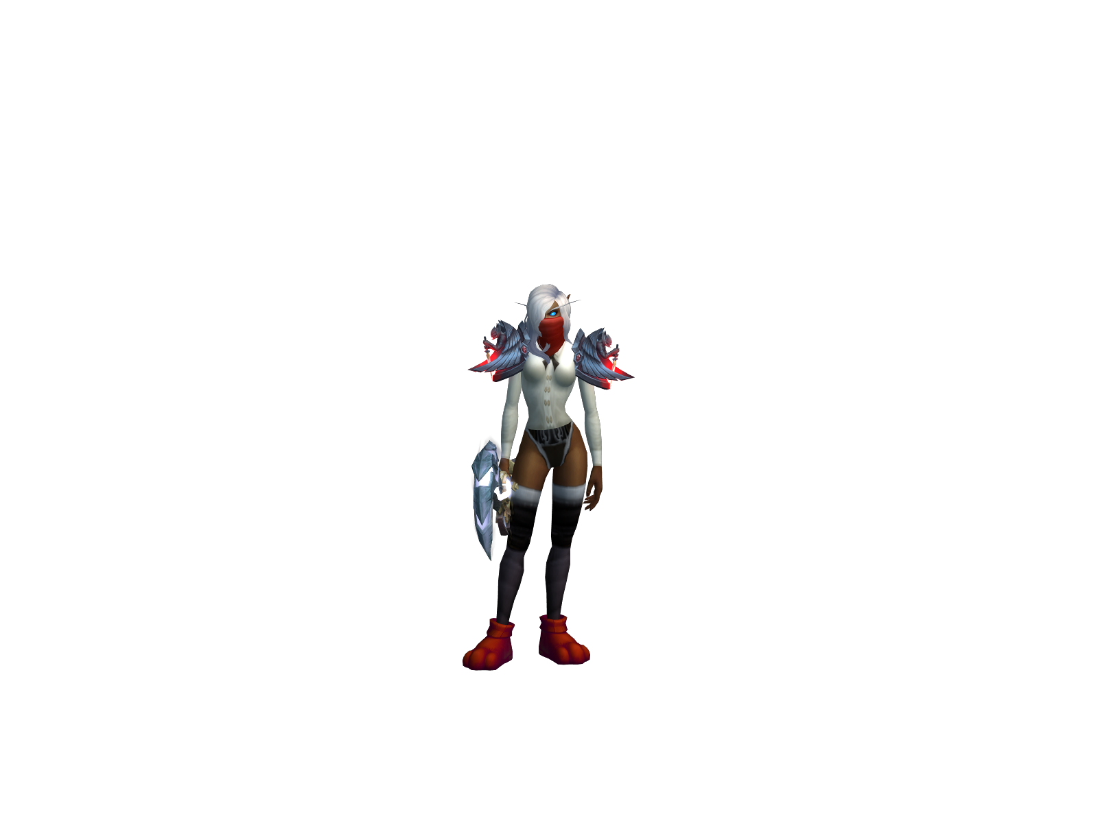 Missenissá 3D character render