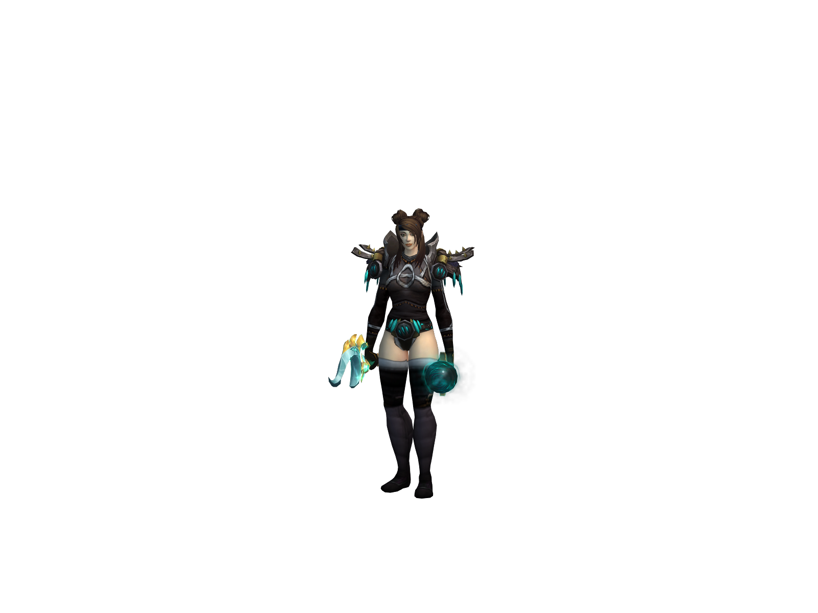 Christalize 3D character render