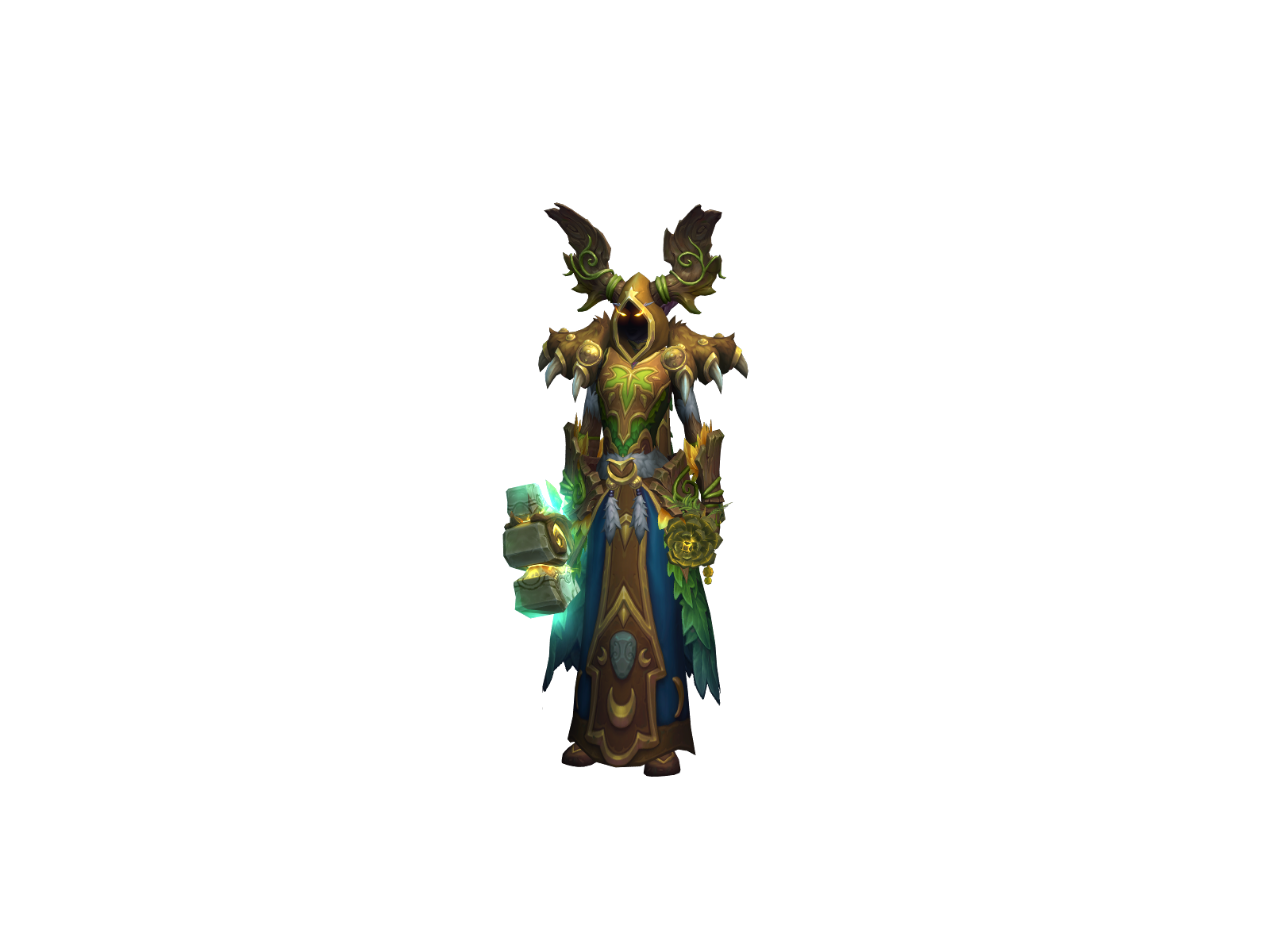 Åbstrakt 3D character render