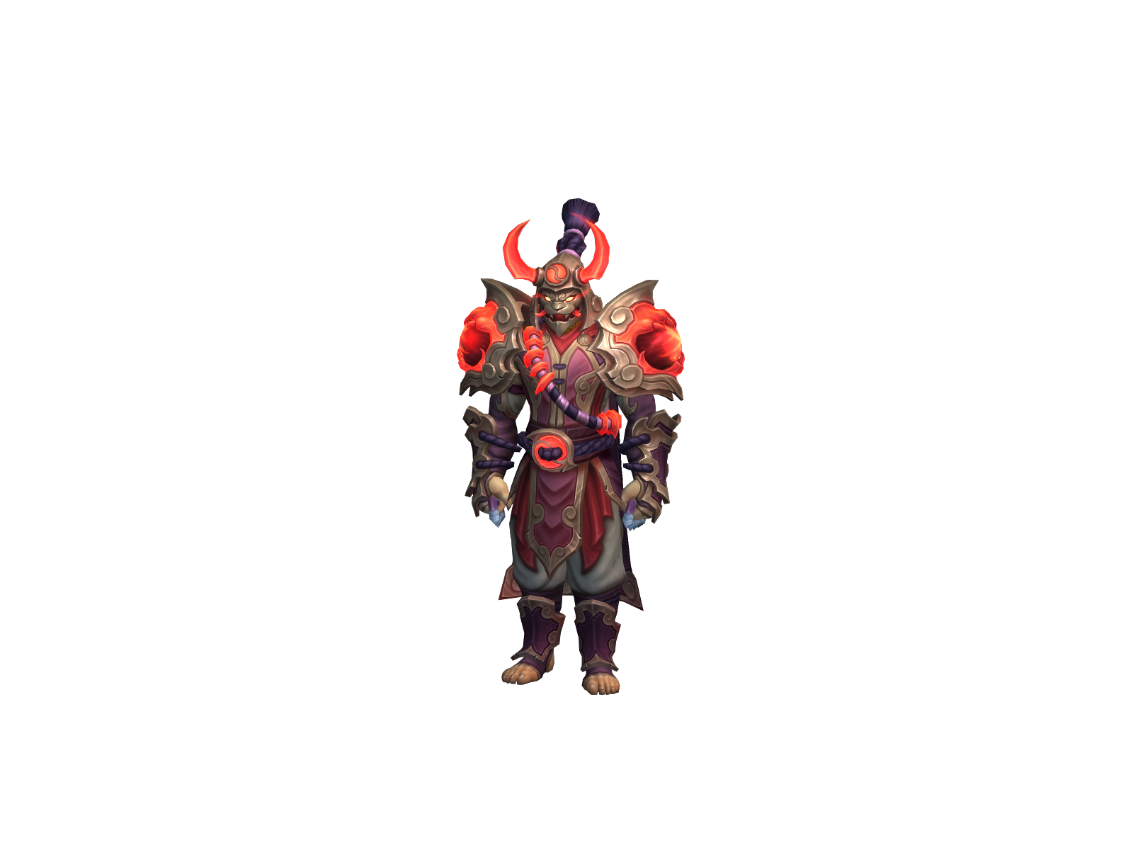 Kugashira 3D character render