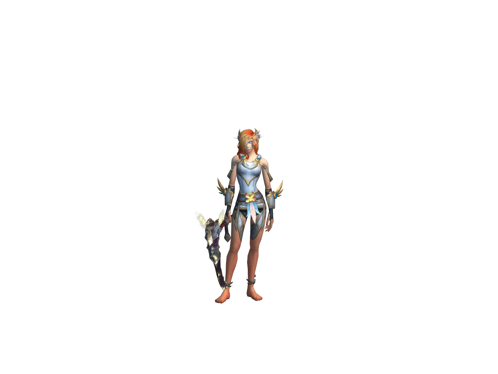 Zootetris 3D character render