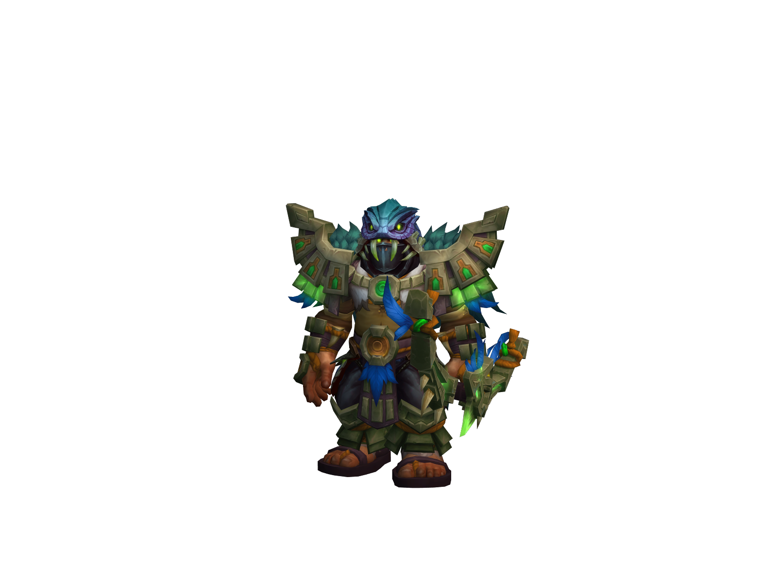 Rayberlin 3D character render