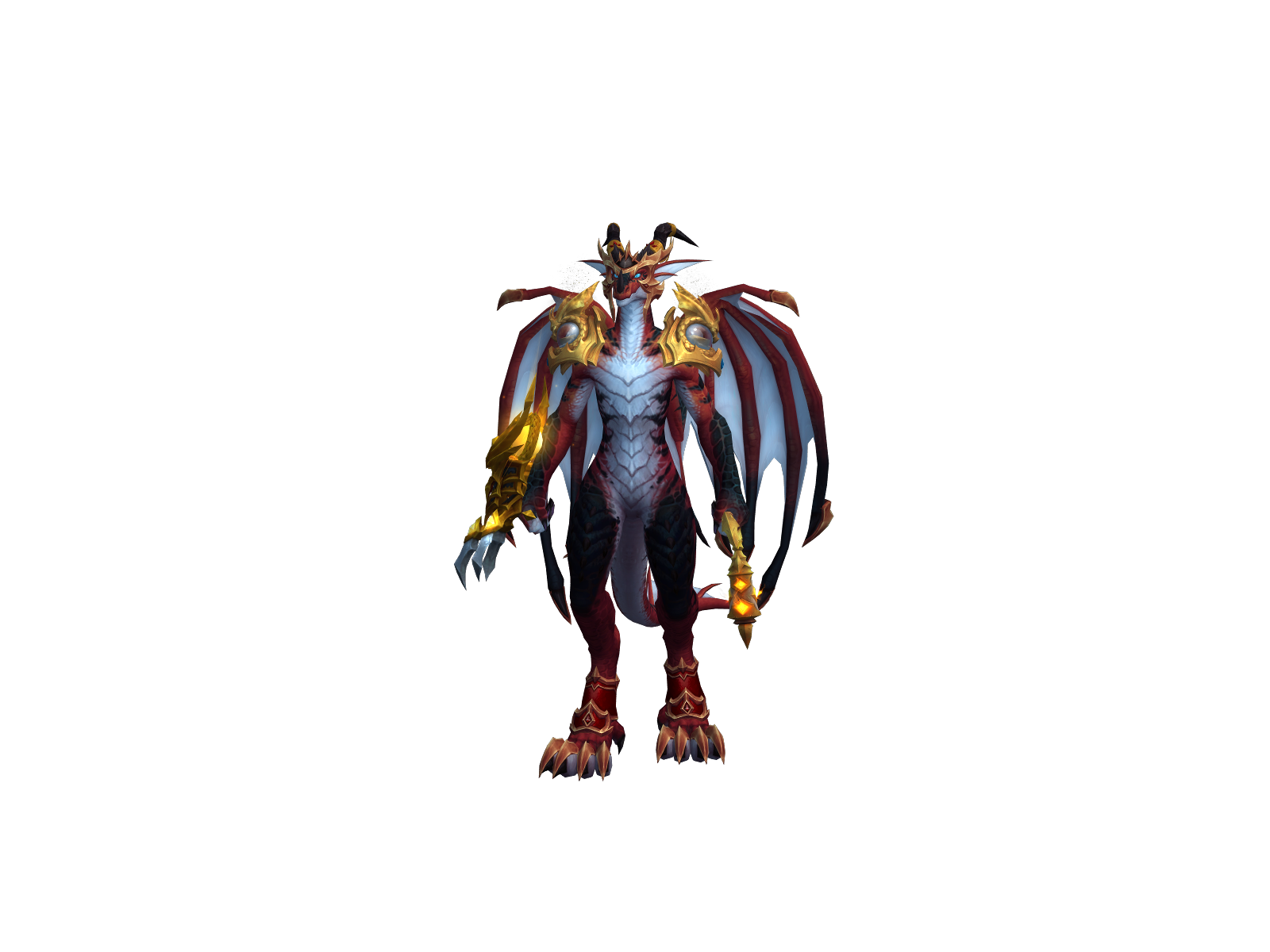 Malydra 3D character render
