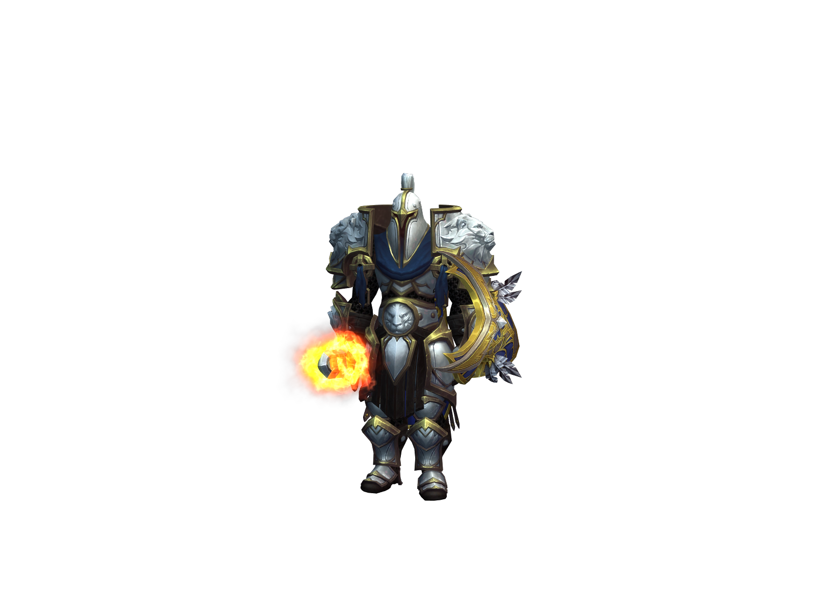 Kriegerwurm 3D character render