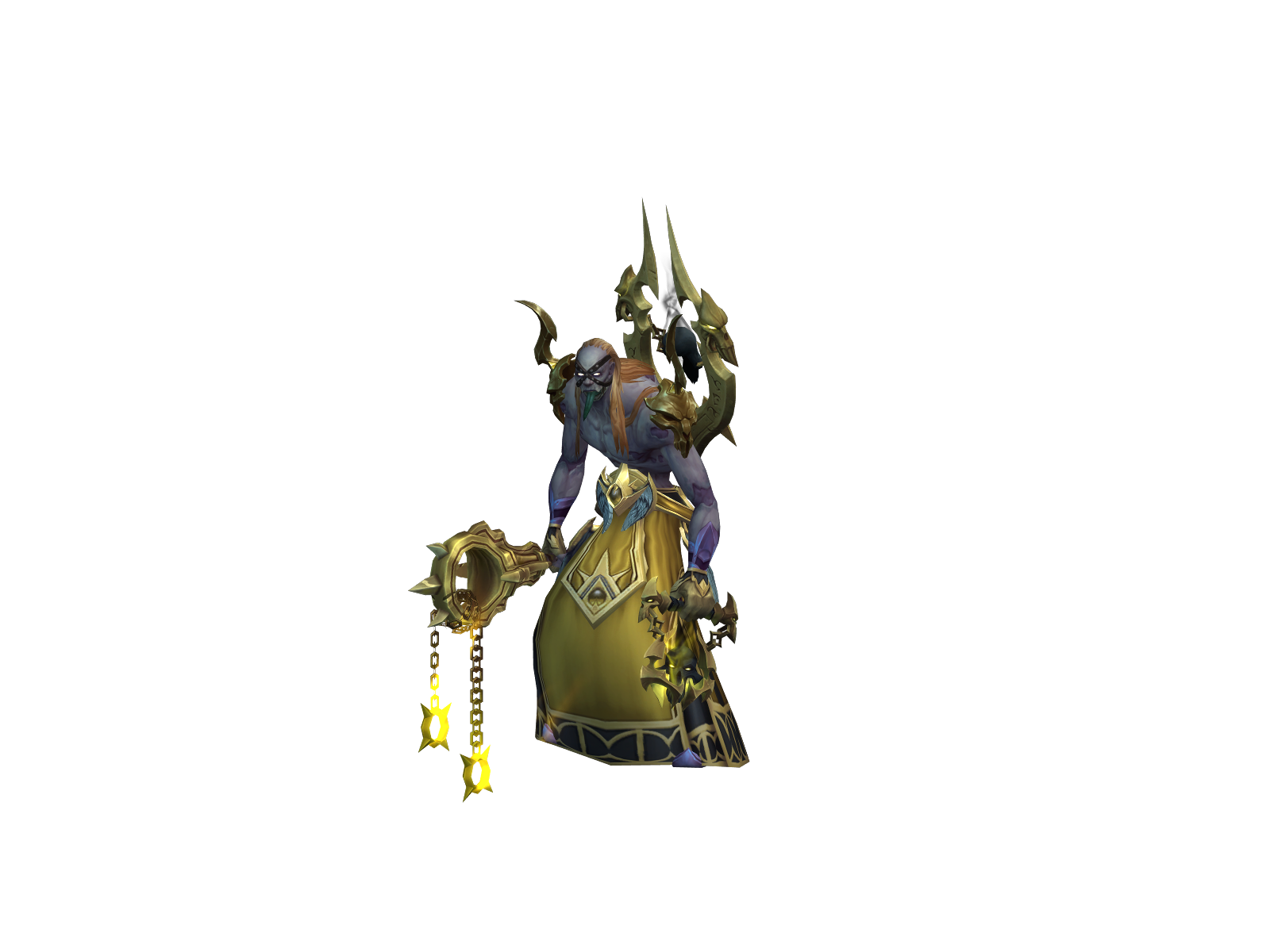 Káin 3D character render