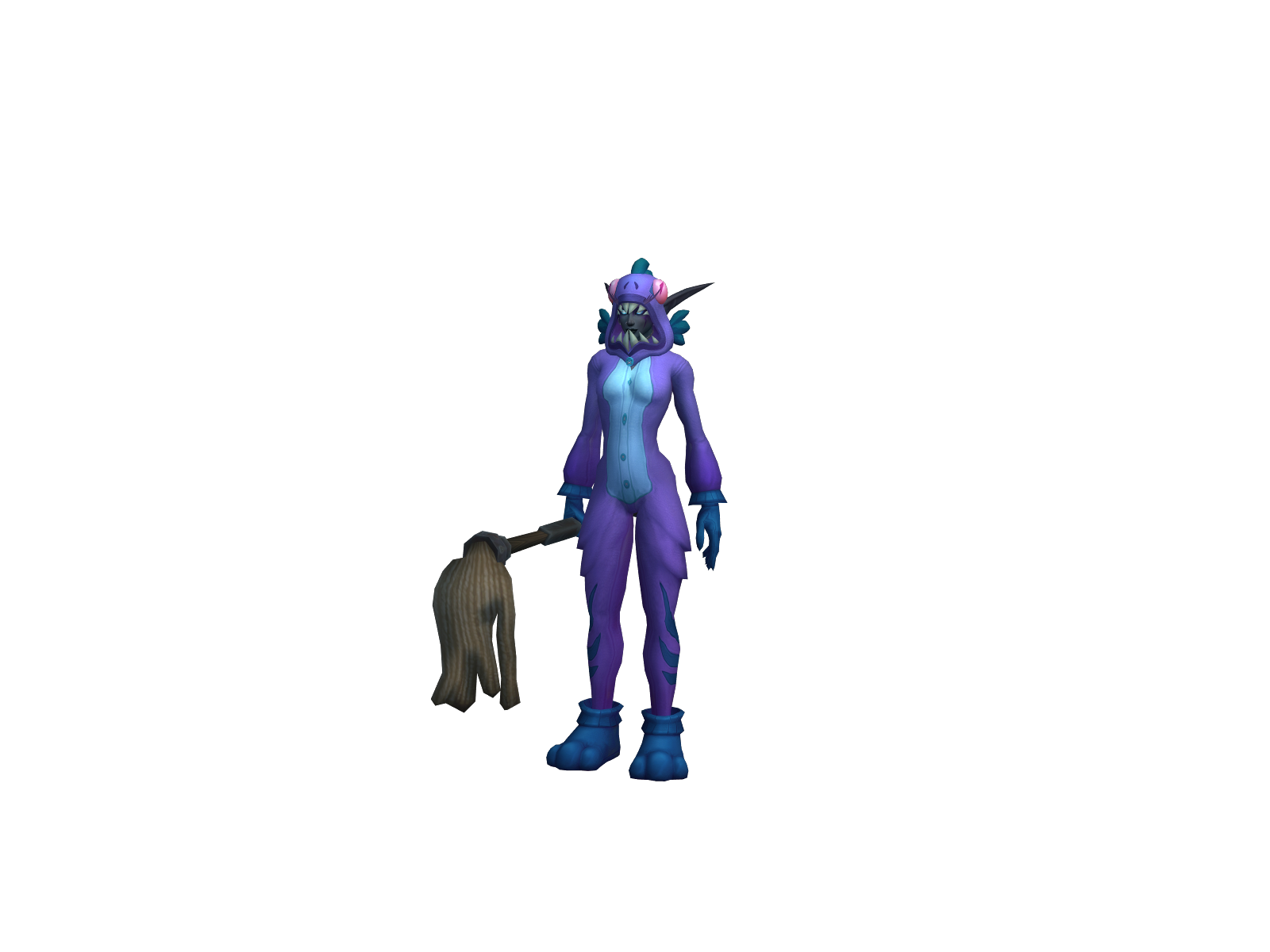 Msbeam 3D character render