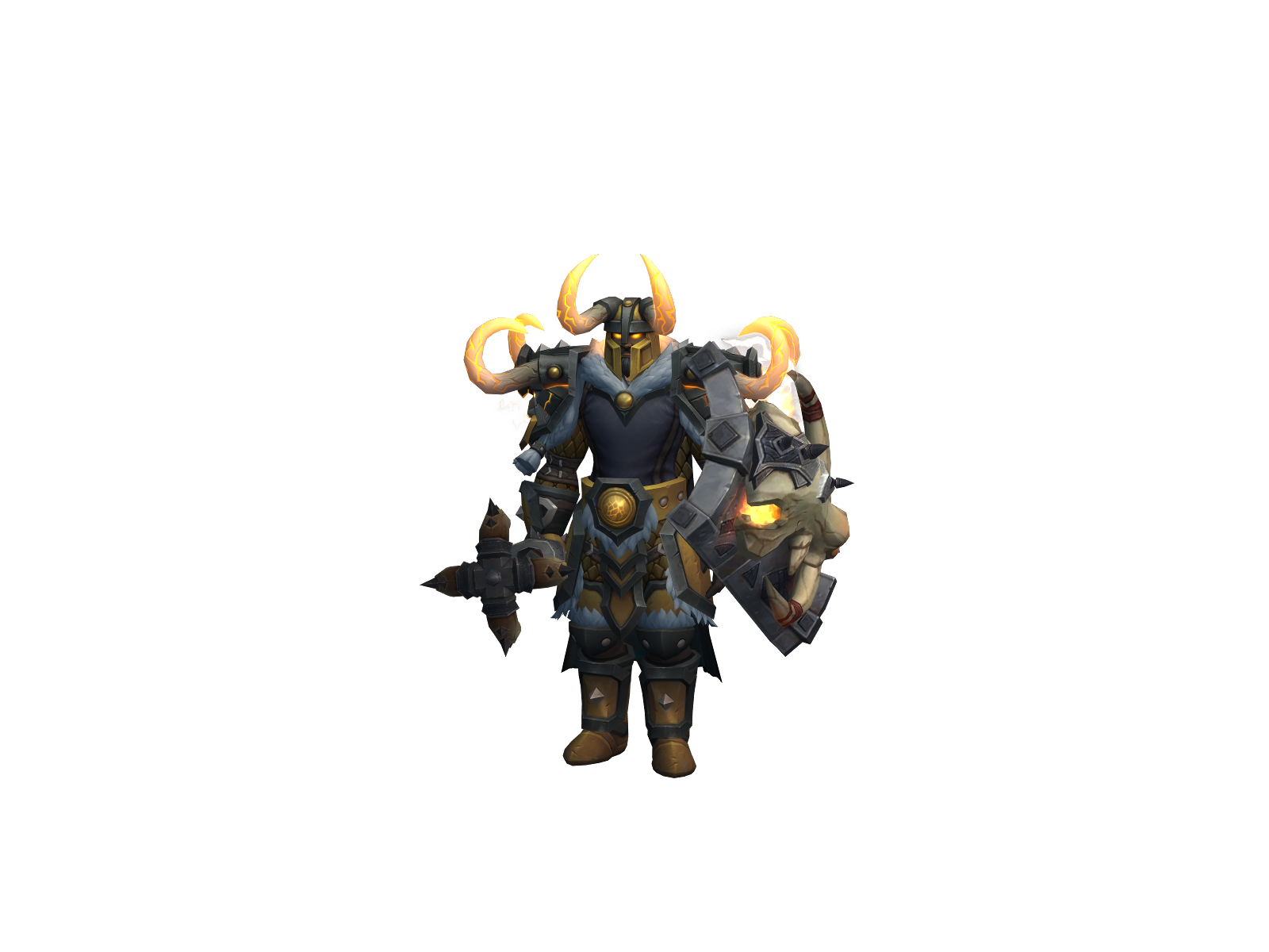 bloudren 3D character render