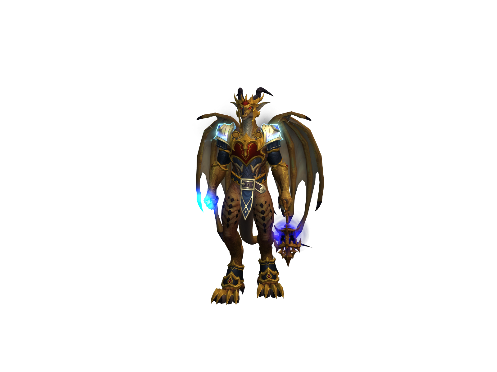Lewelyn 3D character render