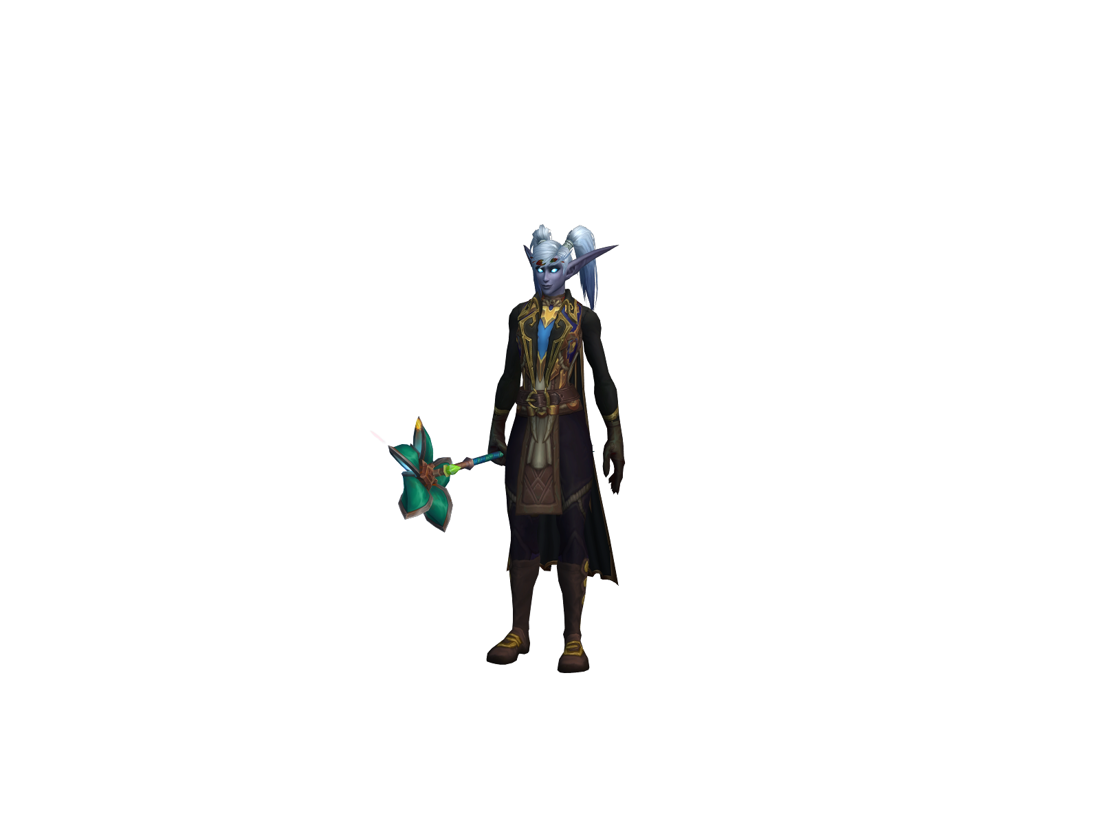 Mérsedes 3D character render