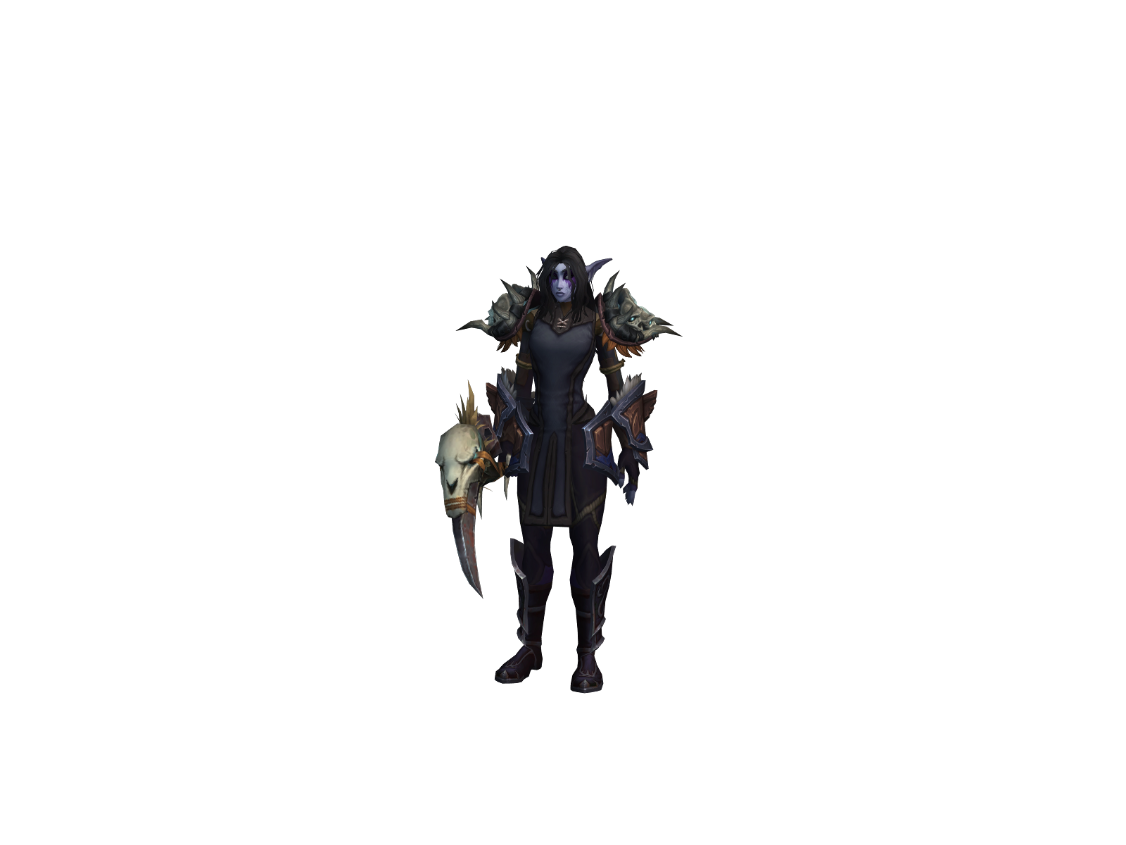 Nekusar 3D character render