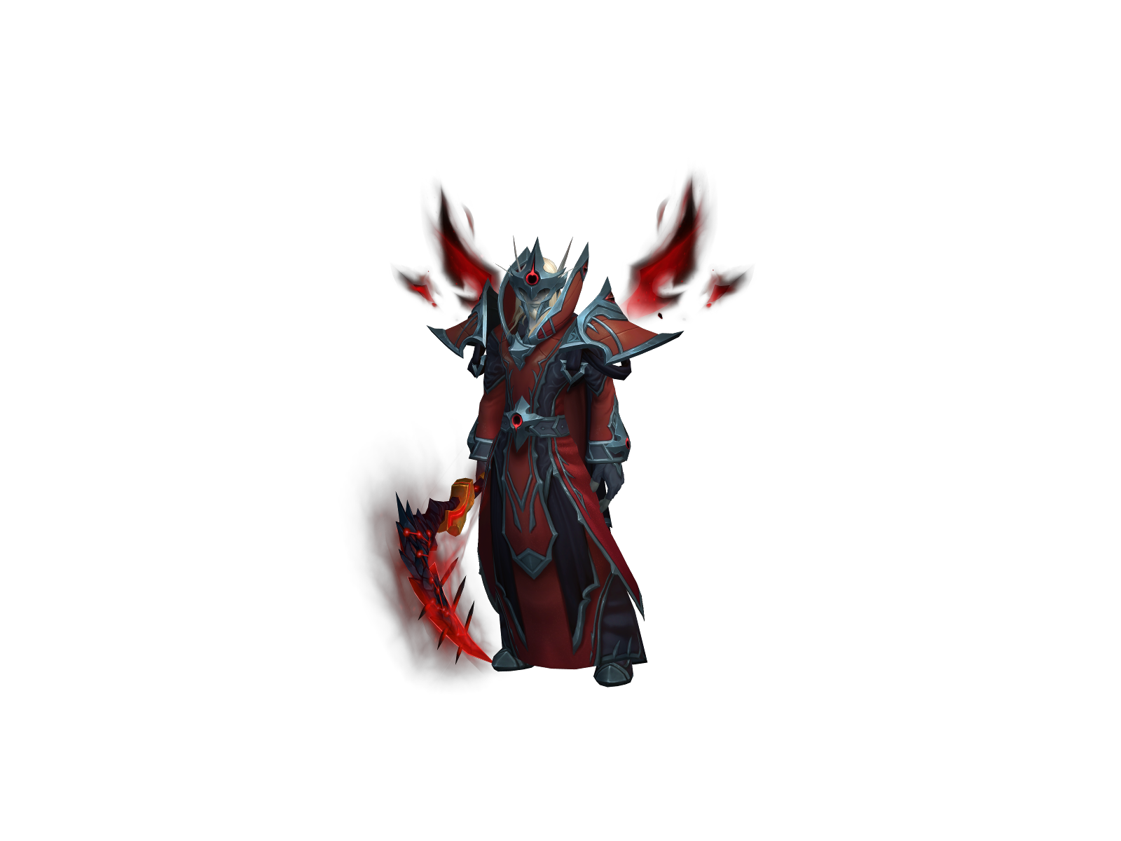 Bælial 3D character render