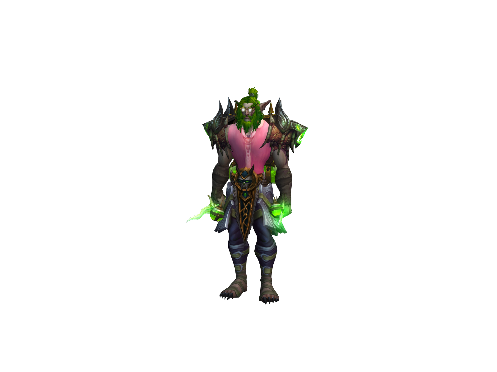Pararo 3D character render