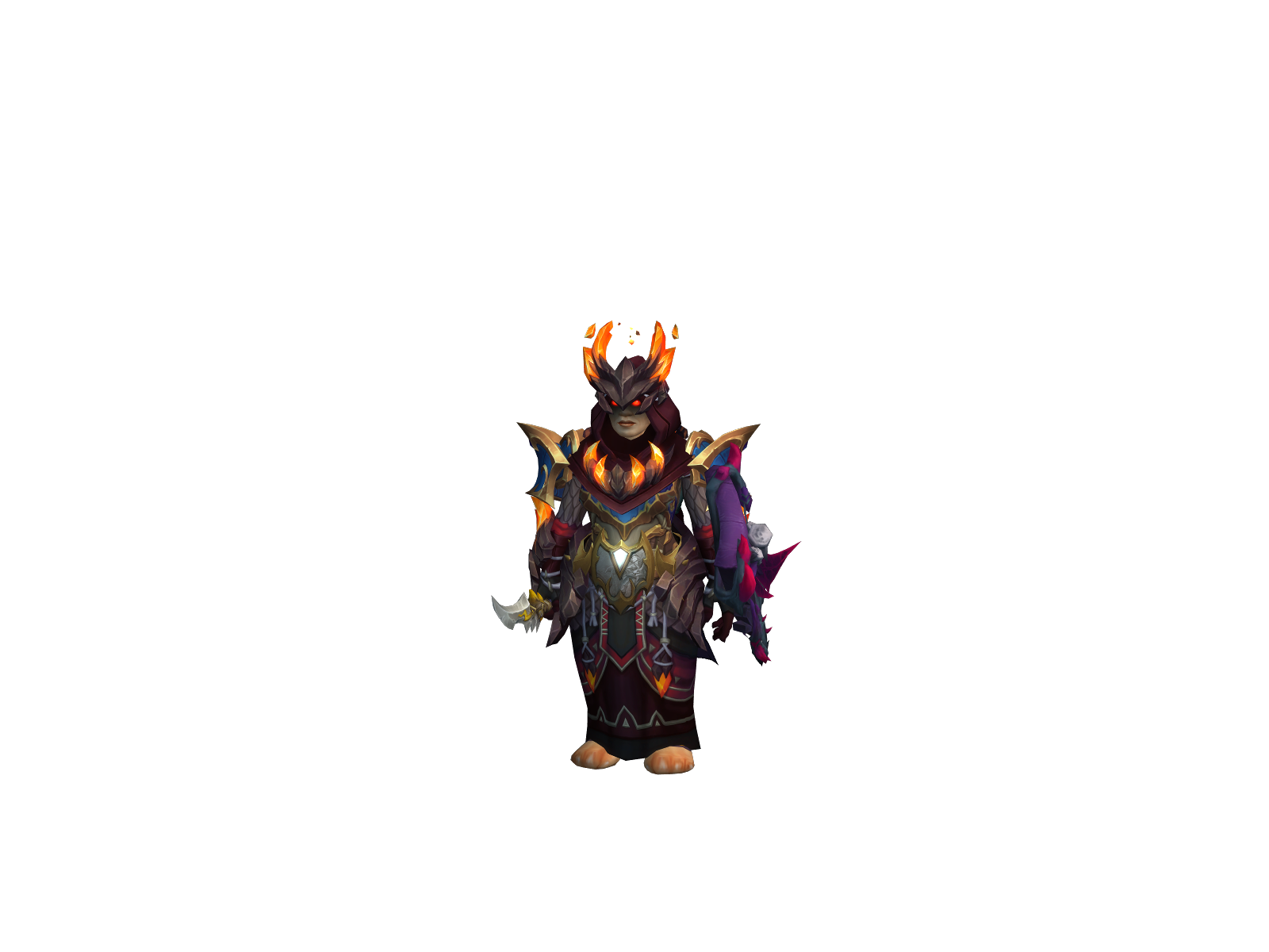 Sensisshaman 3D character render