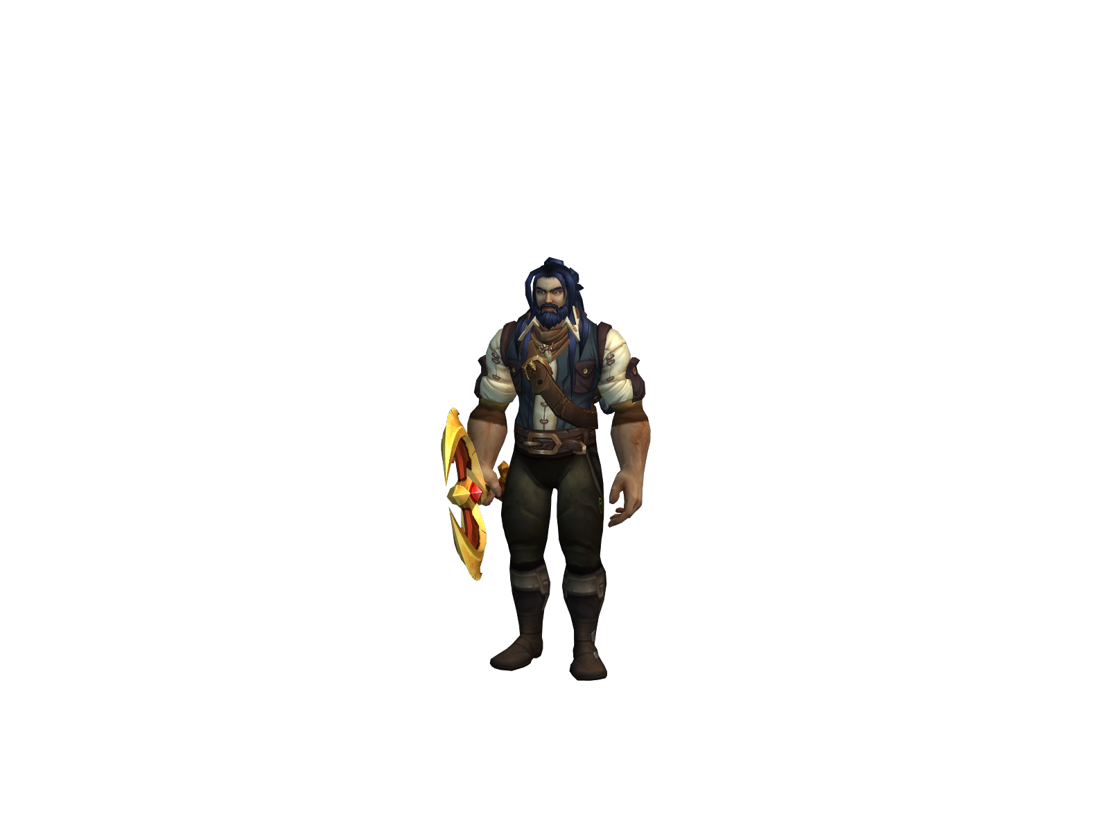 Kandorias 3D character render