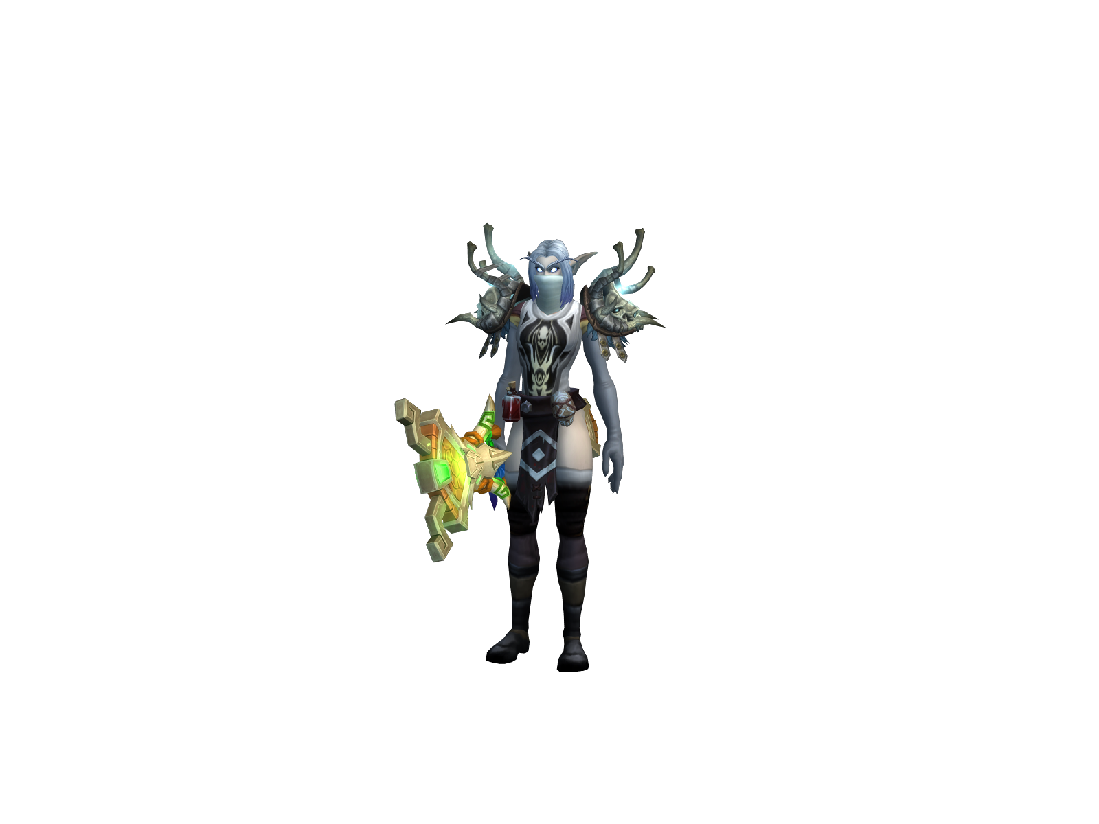 Phobò 3D character render