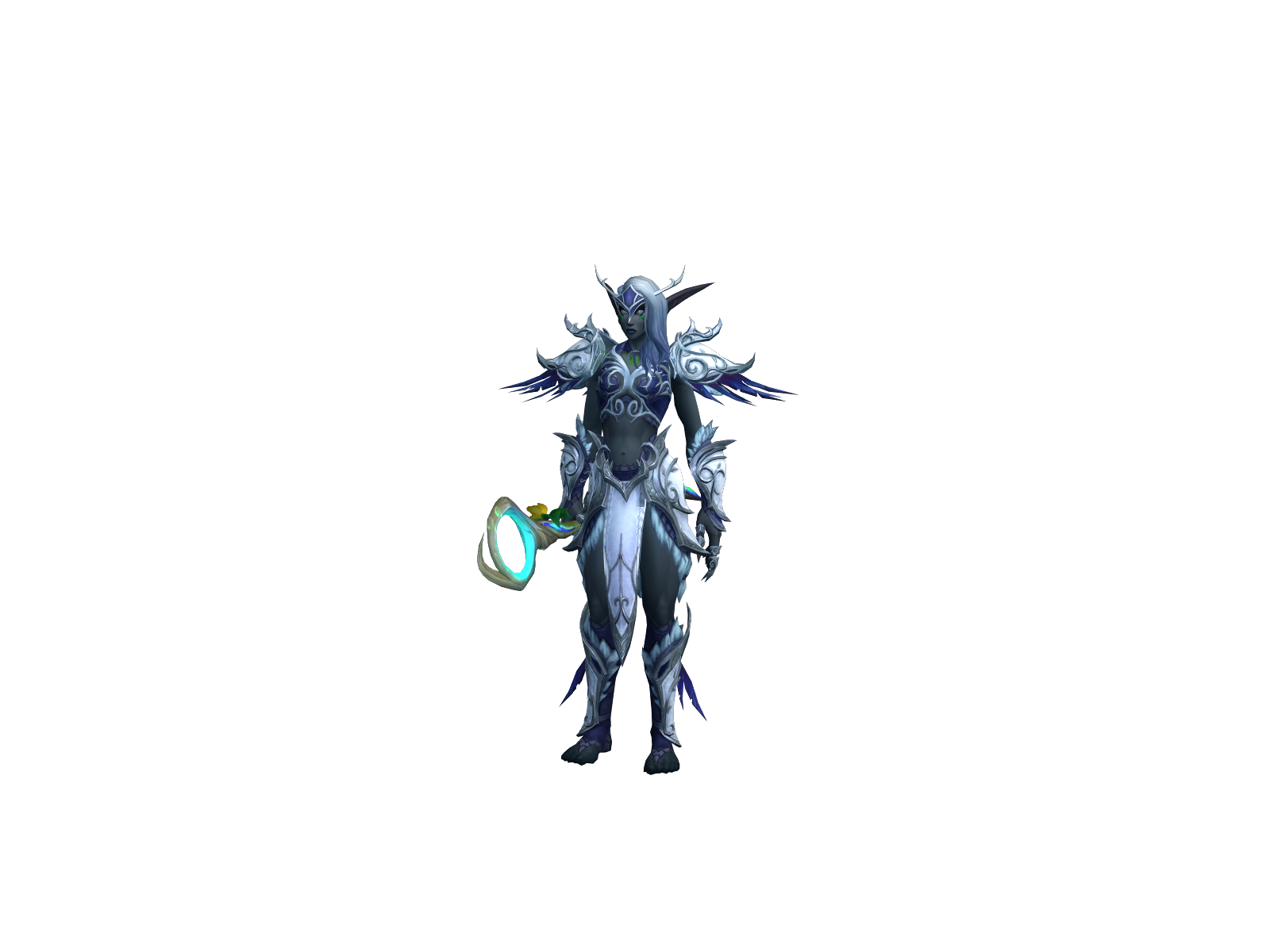 Níyála 3D character render