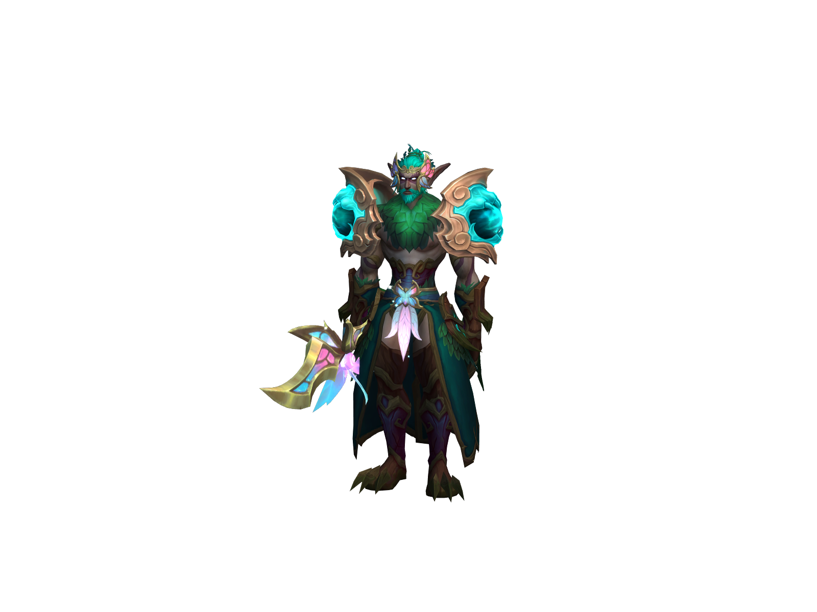 Medairon 3D character render