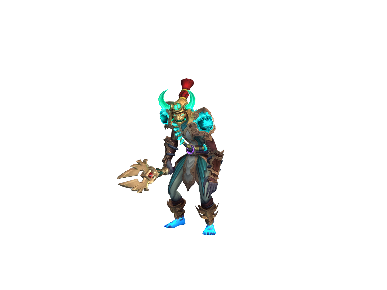 Aquariuss 3D character render