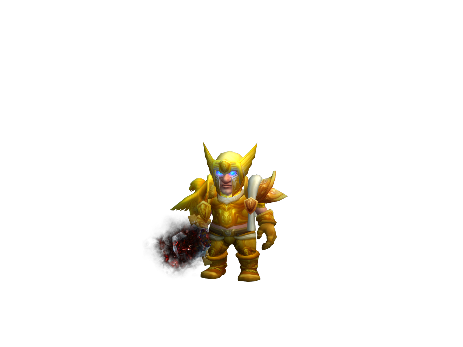 Aegil 3D character render