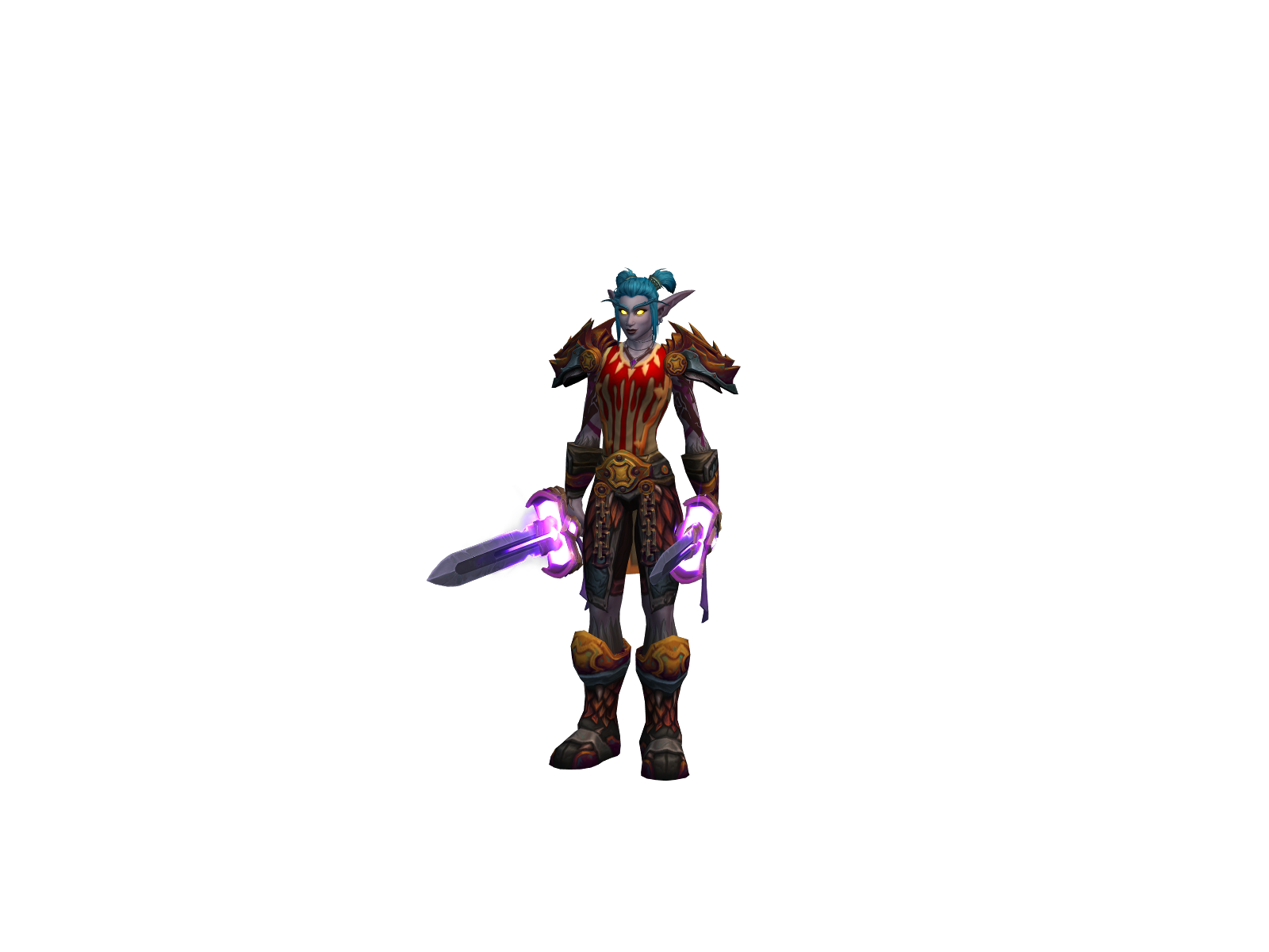Aukuna 3D character render