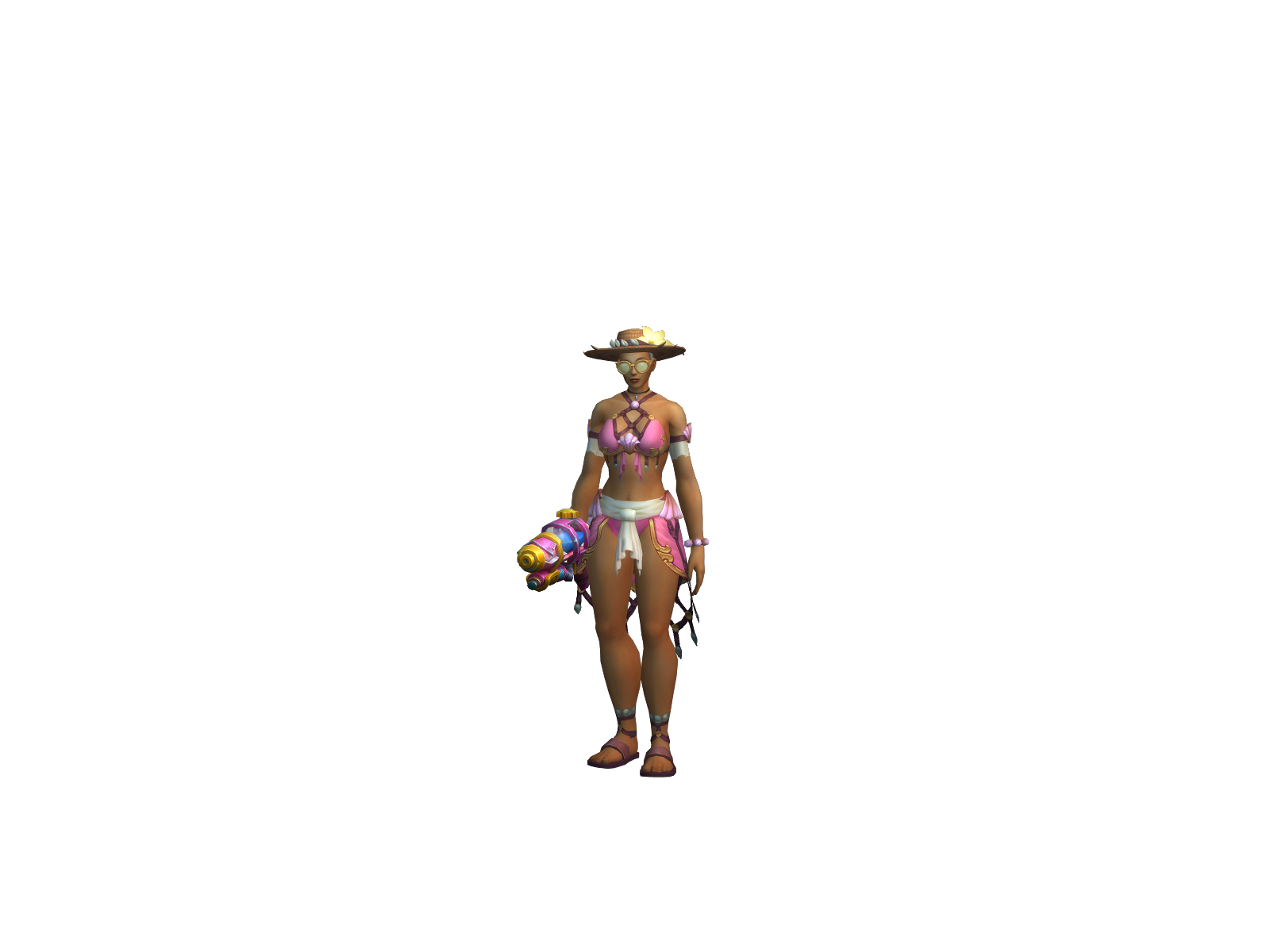 Nvyy 3D character render