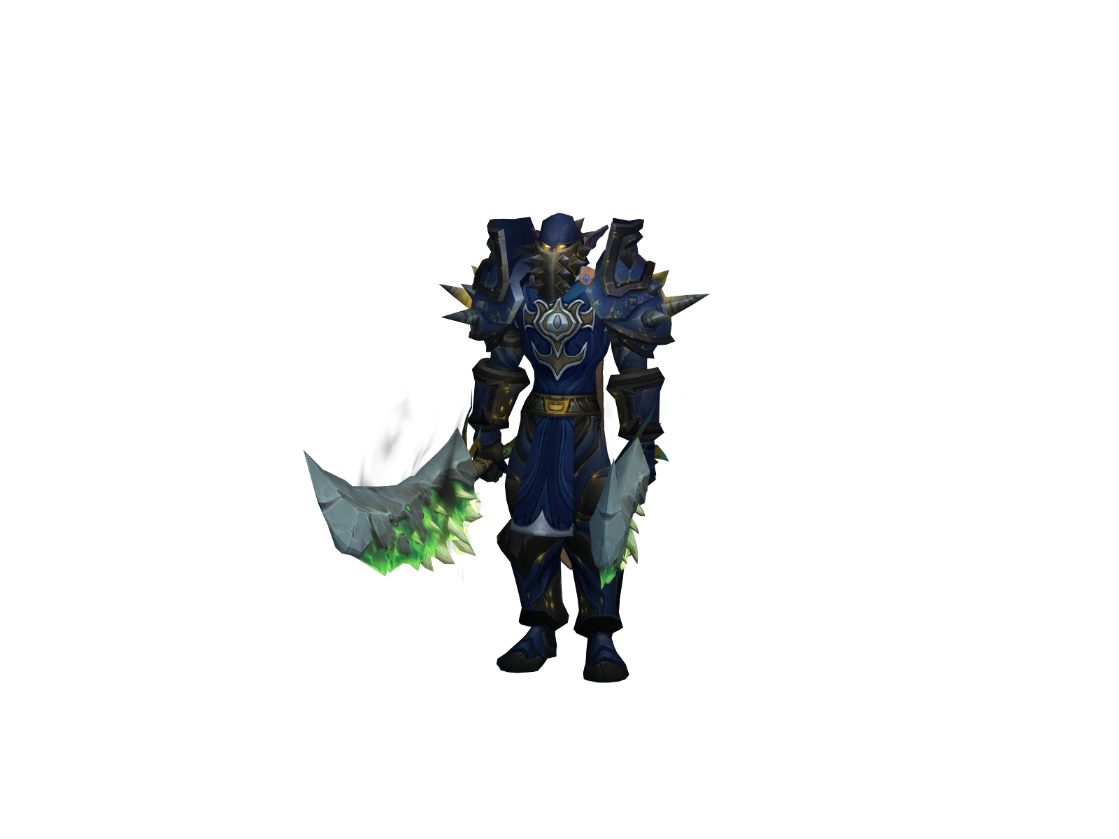 Montralk 3D character render