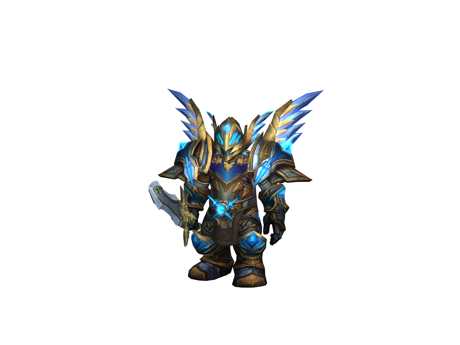Beramus 3D character render