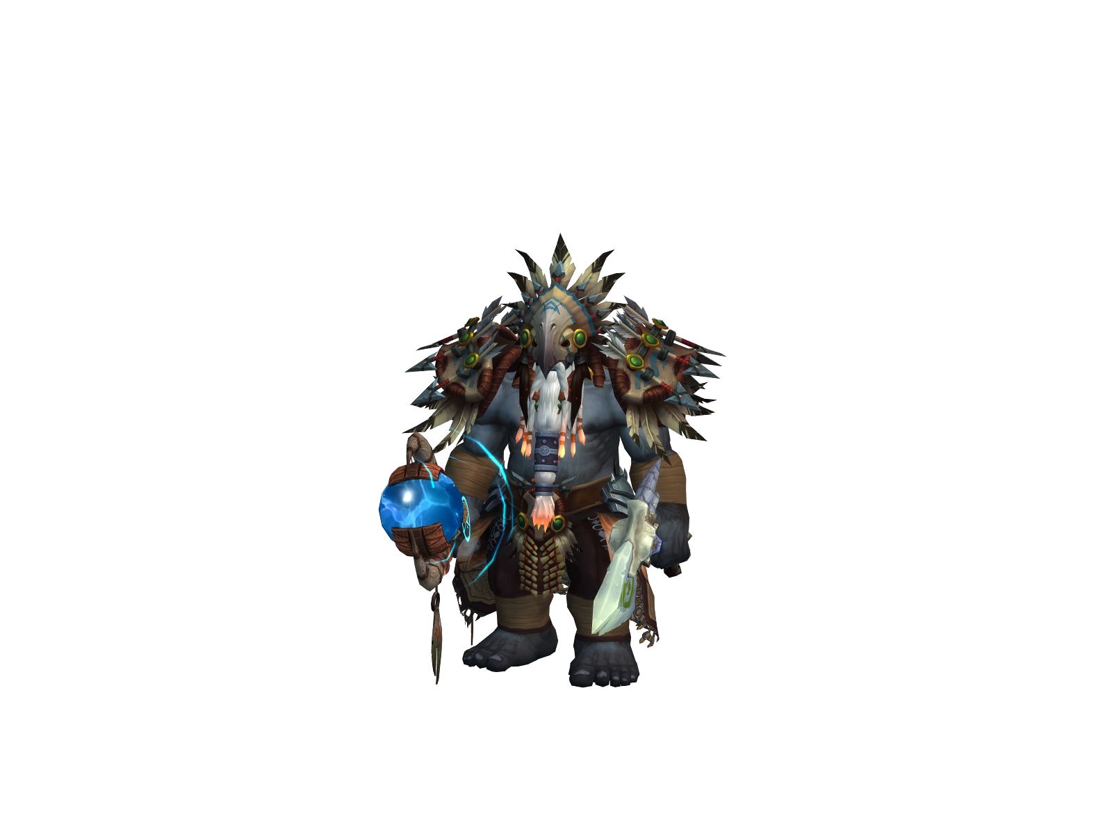 Îbun 3D character render
