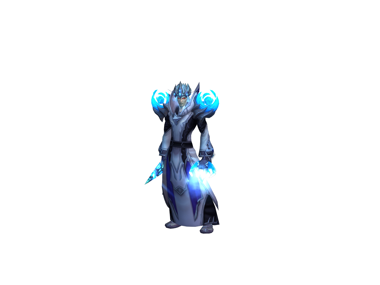 Cryosoul 3D character render