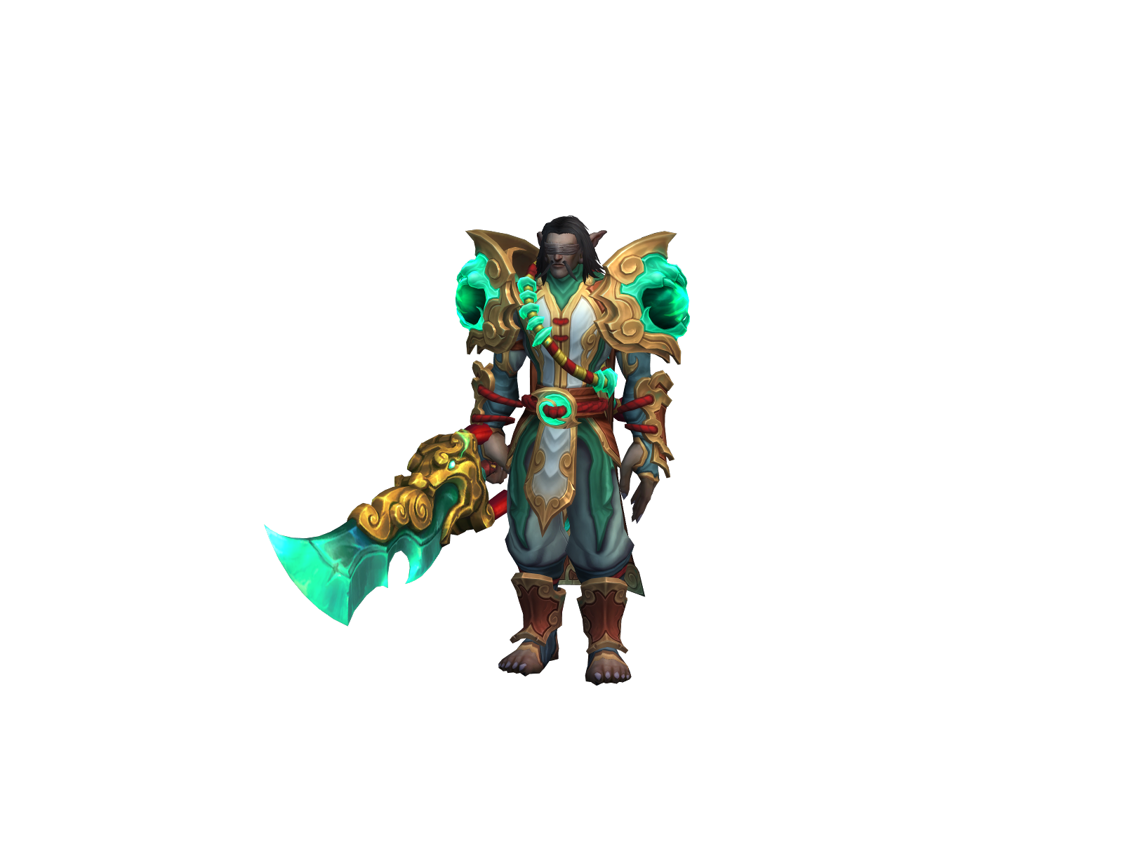 Wenjun 3D character render