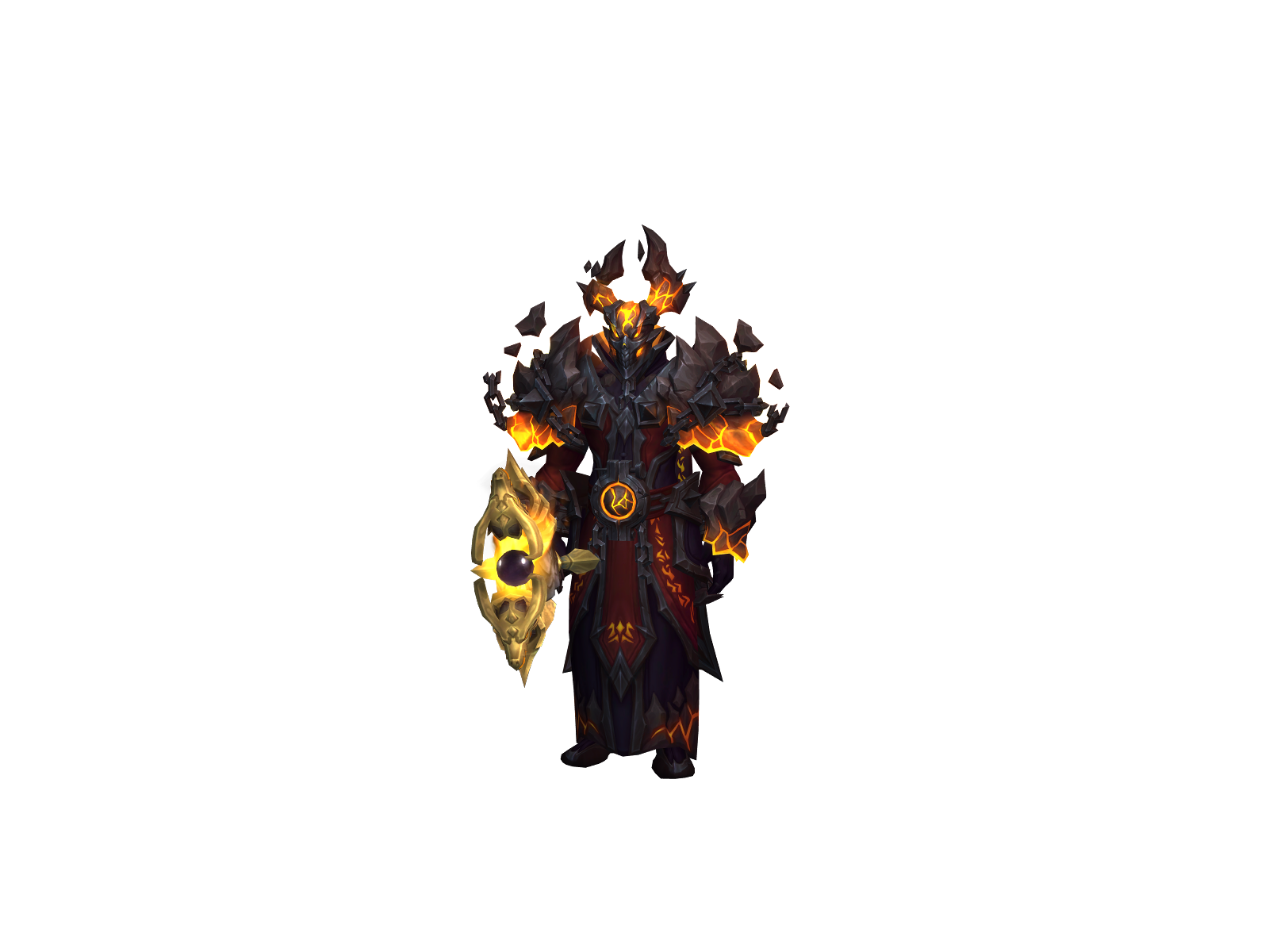Destruction 3D character render