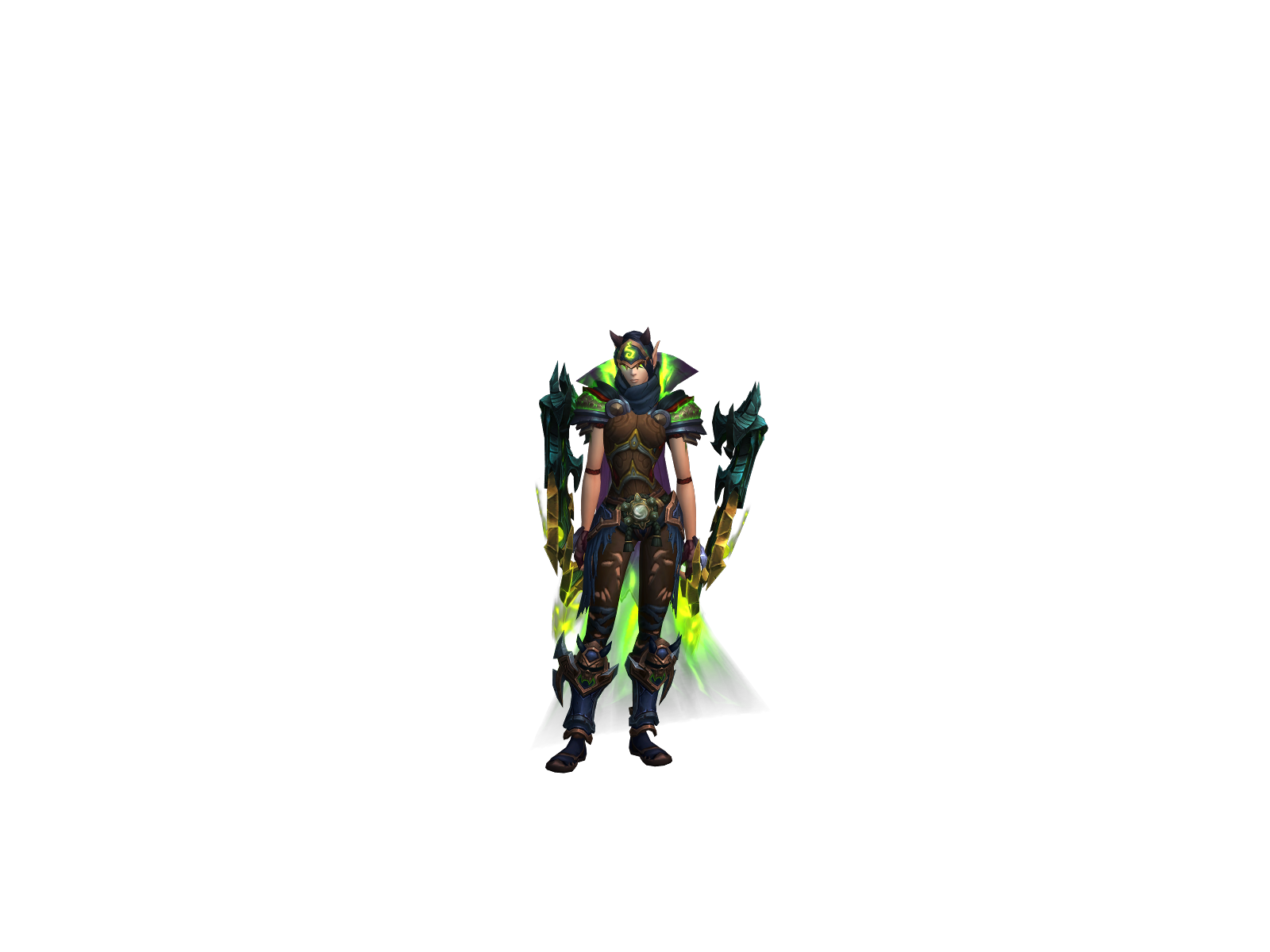 Laserraptor 3D character render