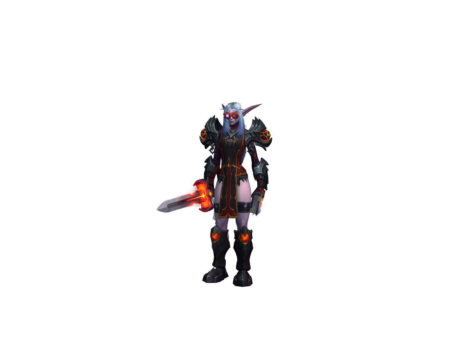 Lying 3D character render