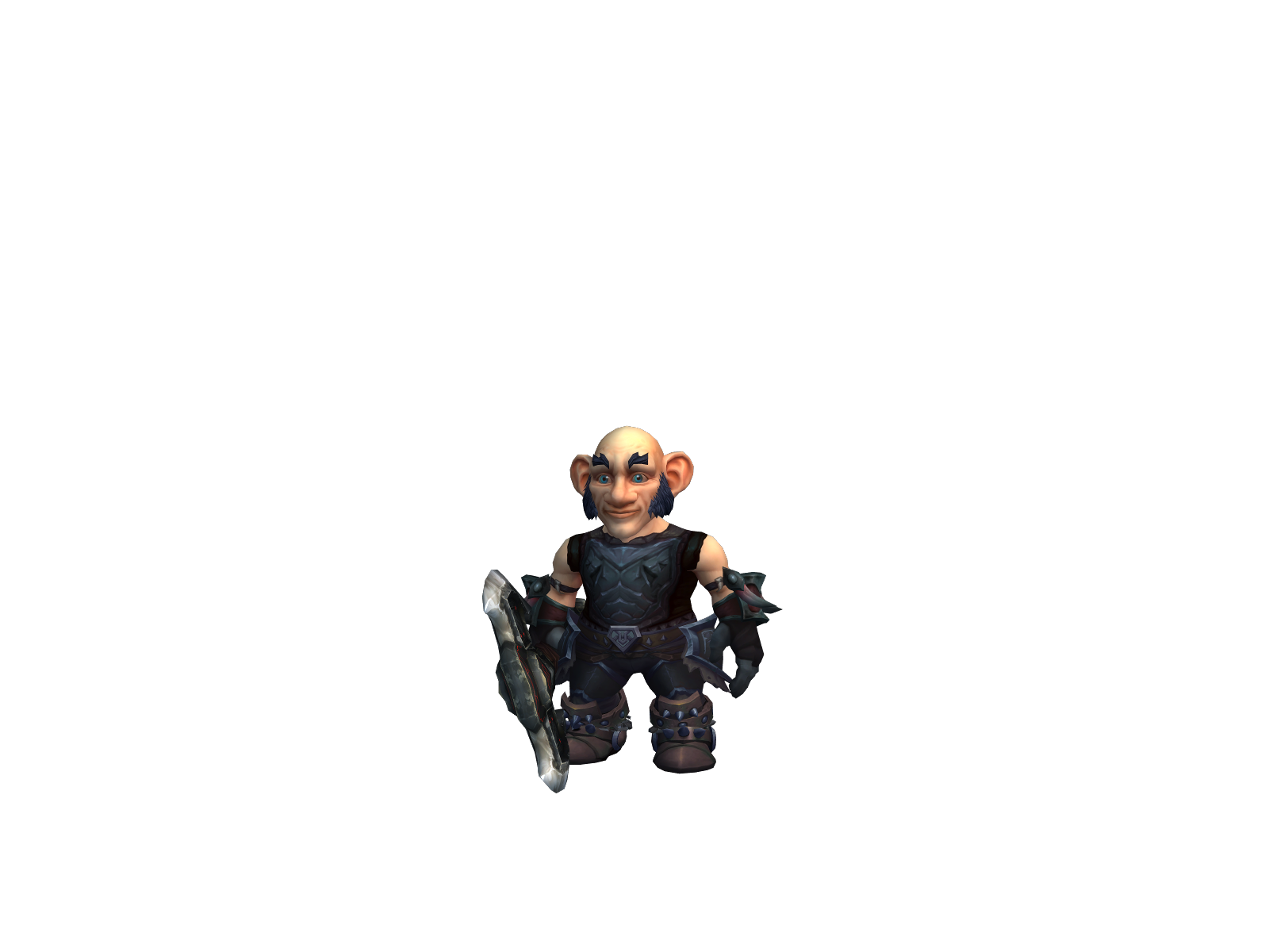 Sandall 3D character render