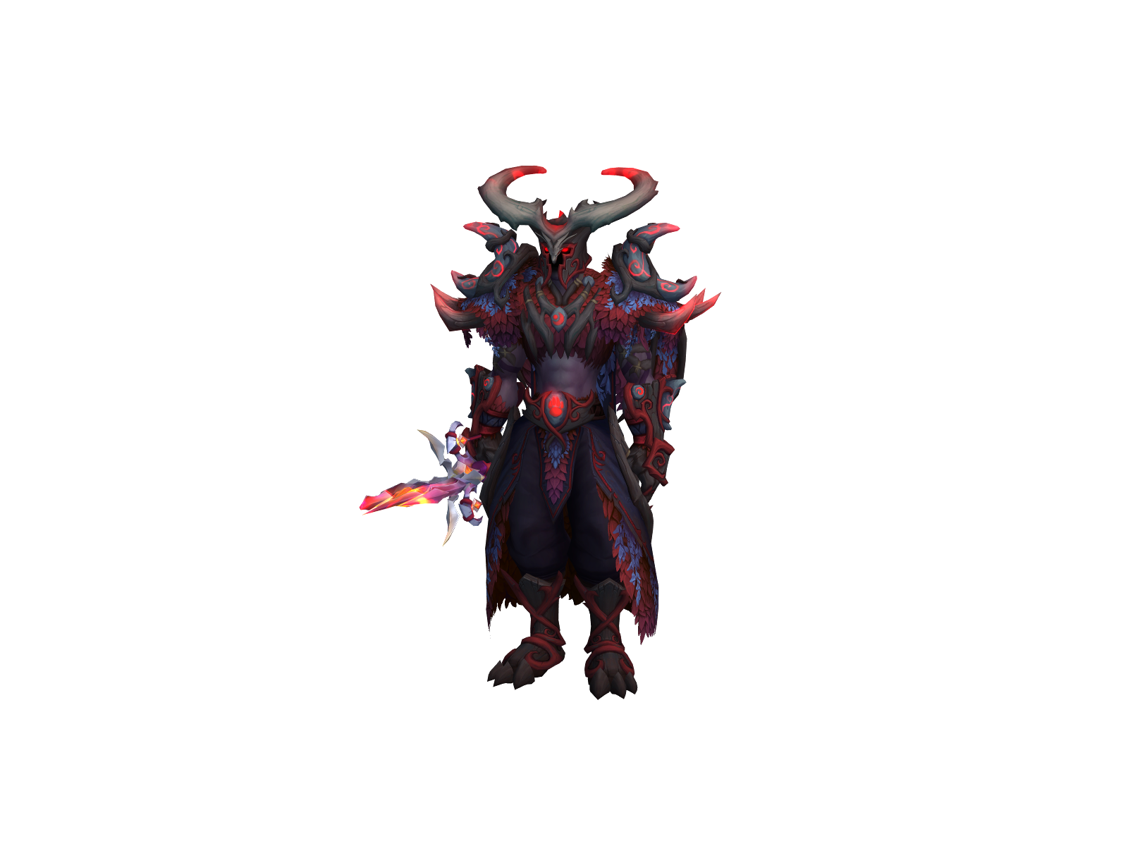 Dorkhar 3D character render