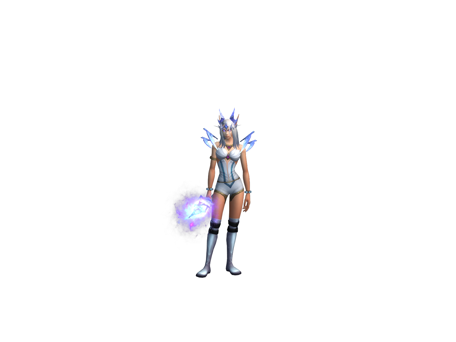 Naleeya 3D character render