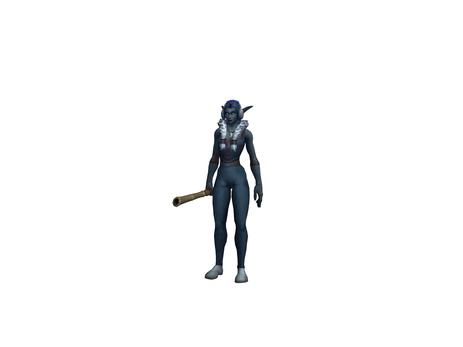 Blessaui 3D character render