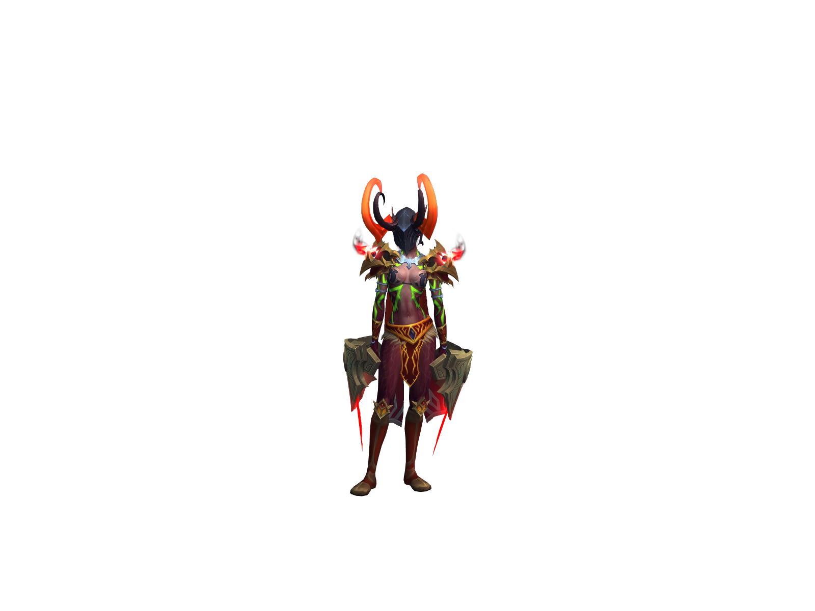 Bloodqueenlr 3D character render