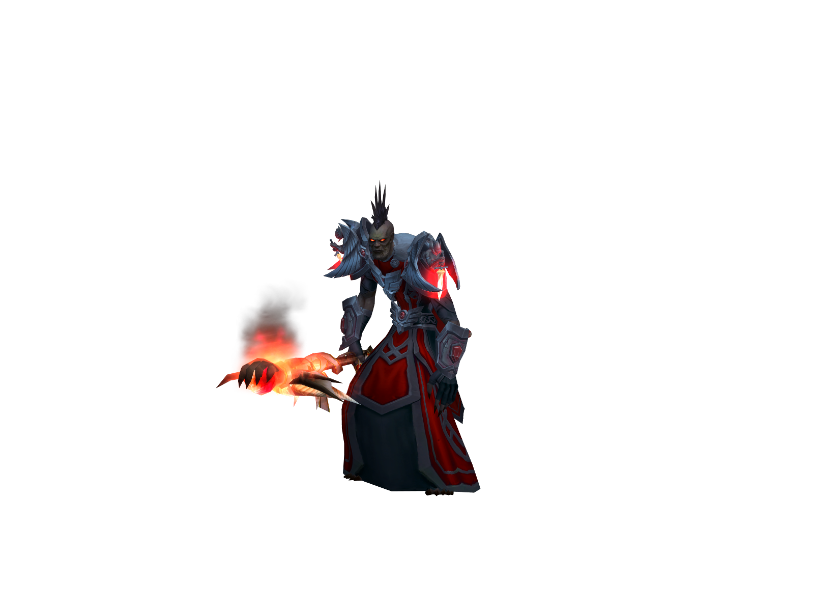 Mitchelted 3D character render