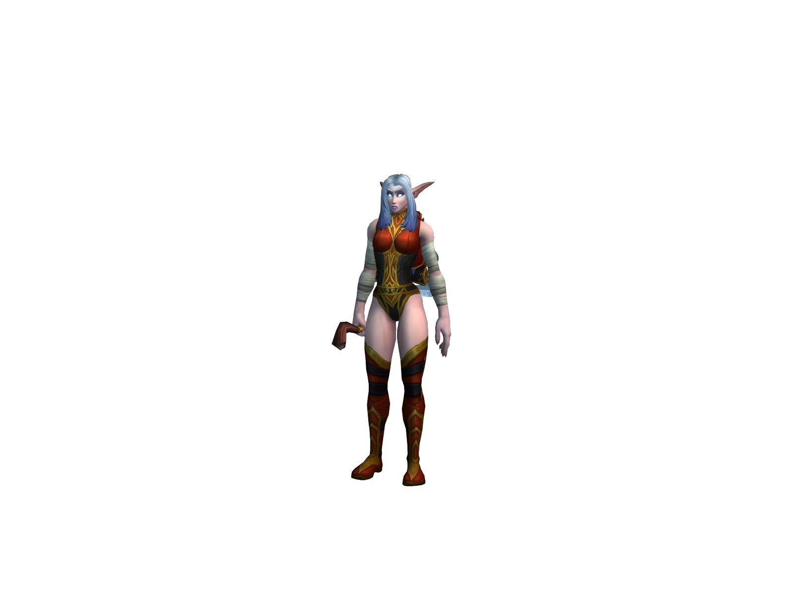 Izzybear 3D character render