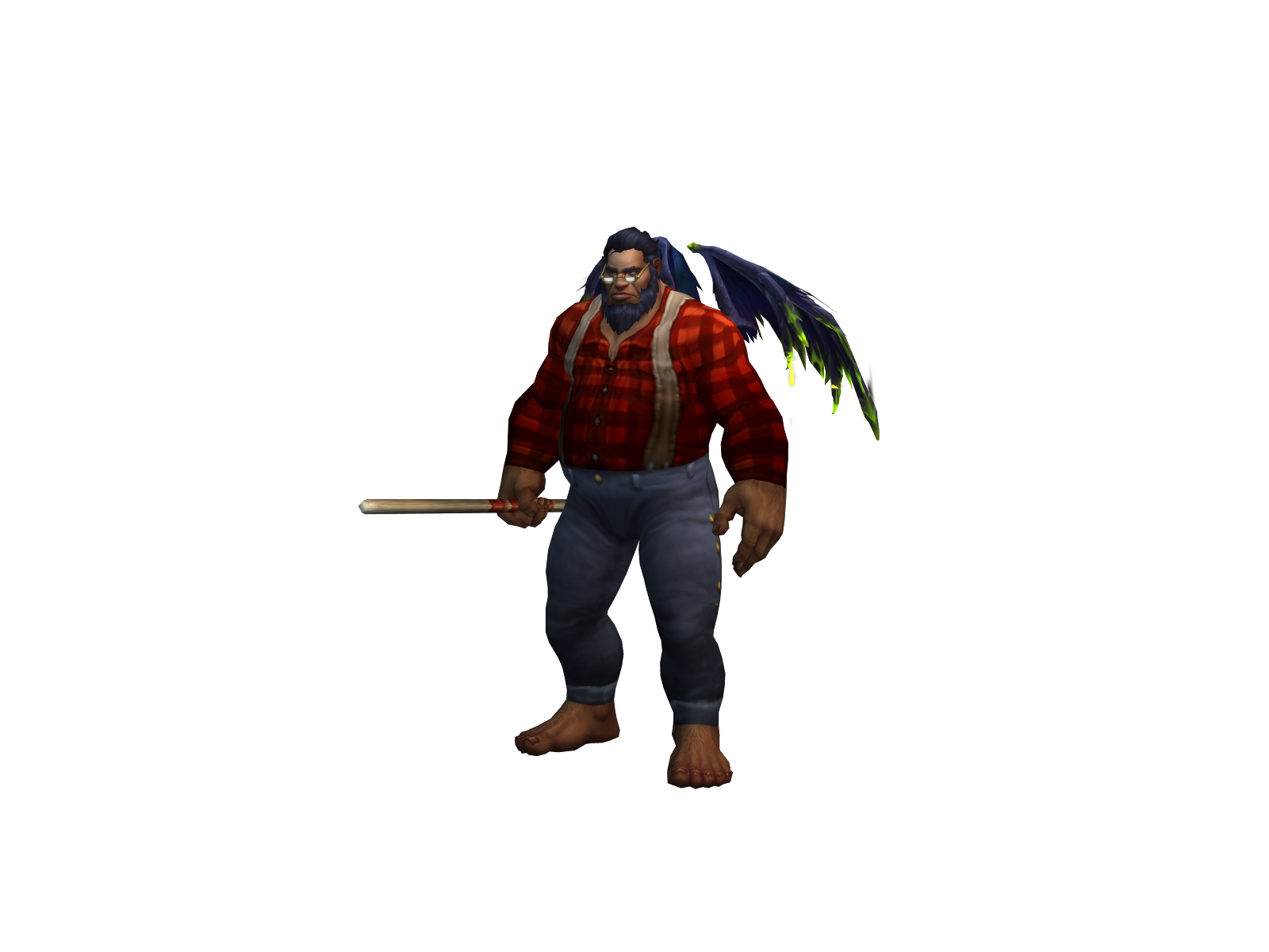 Posêídon 3D character render